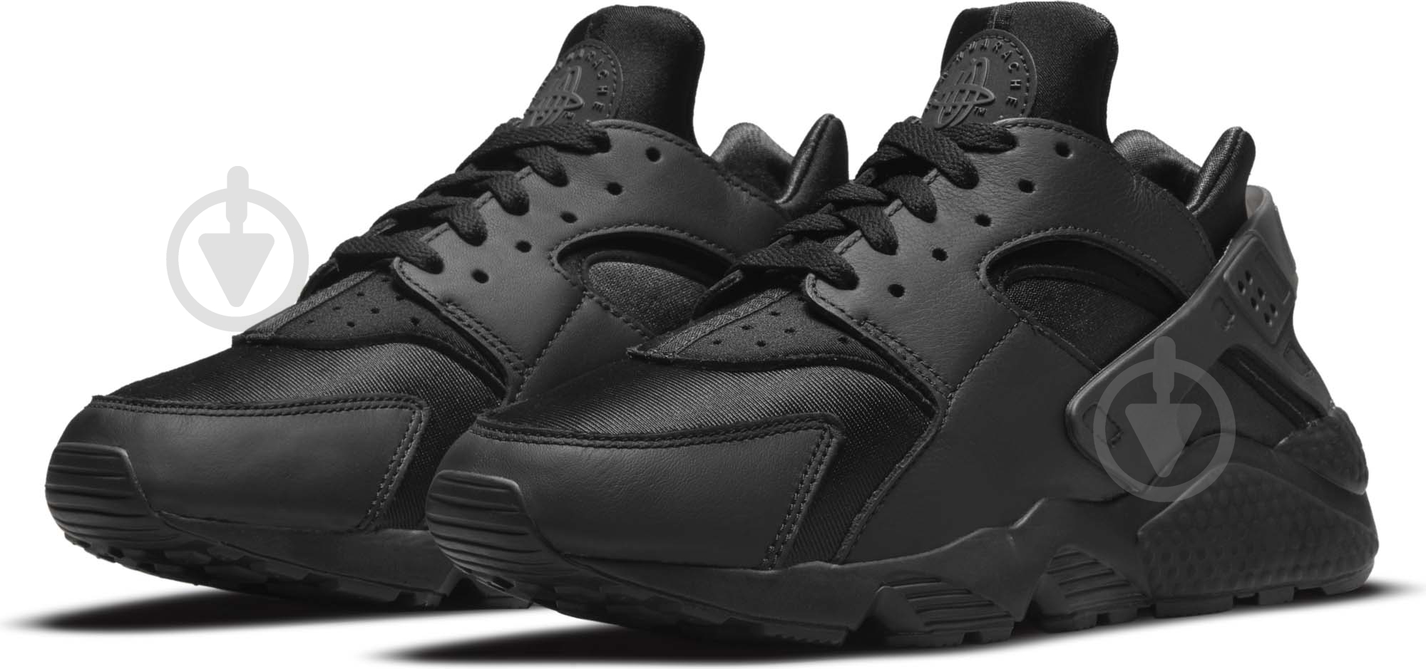 Кроссовки мужские демисезонные Nike AIR HUARACHE DD1068-002 р.42,5 черные - фото 6