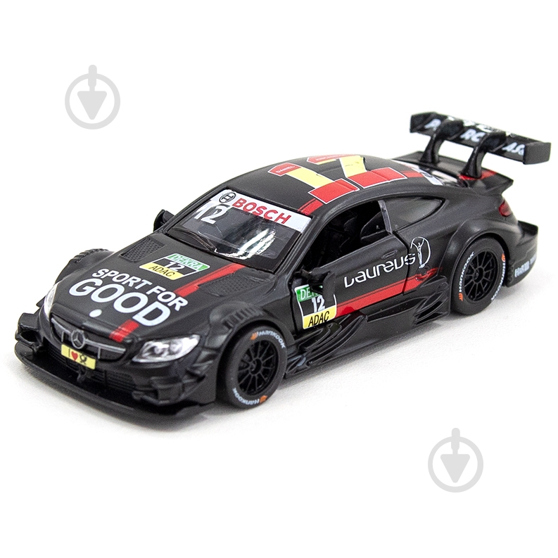 Машинка TechnoDrive 1:43 MERCEDES-AMG C63 DTM (черный) 250273 - фото 1