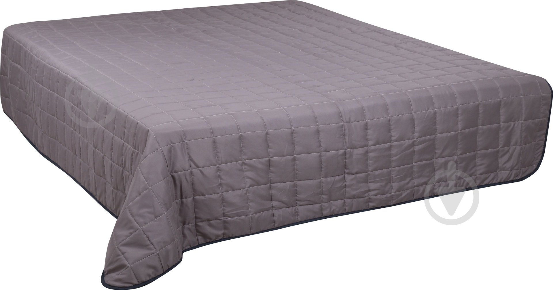 Покрывало Grey 145x215 см серый - фото 2