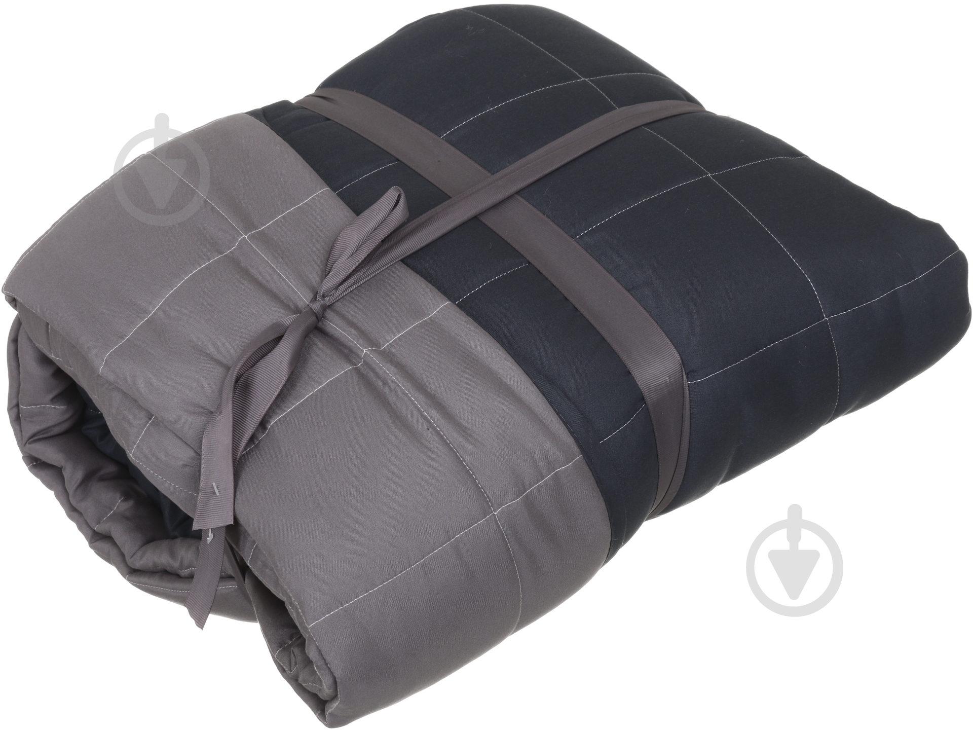 Покрывало Grey 145x215 см серый - фото 3