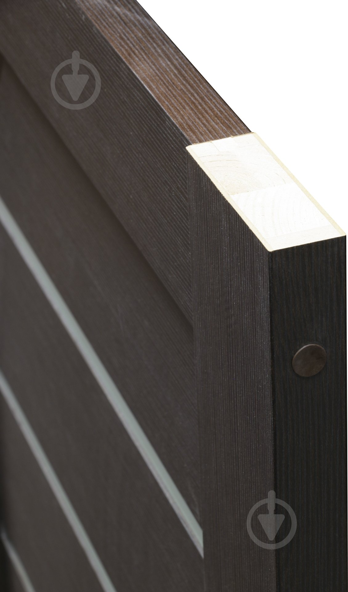 Дверне полотно Dverona 502 ПГ 700 мм венге - фото 7