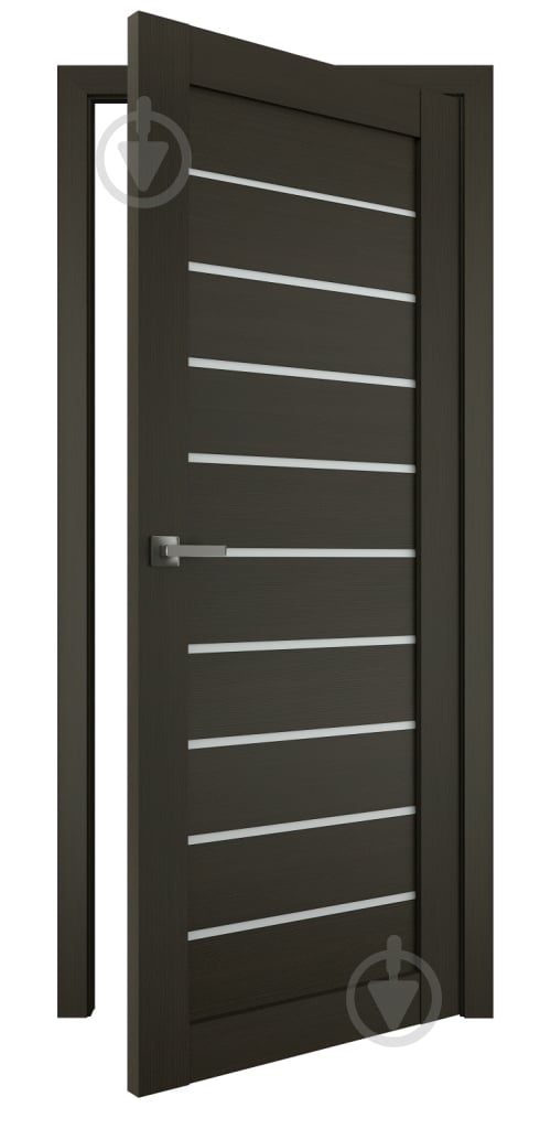 Дверне полотно Dverona 502 ПГ 700 мм венге - фото 2