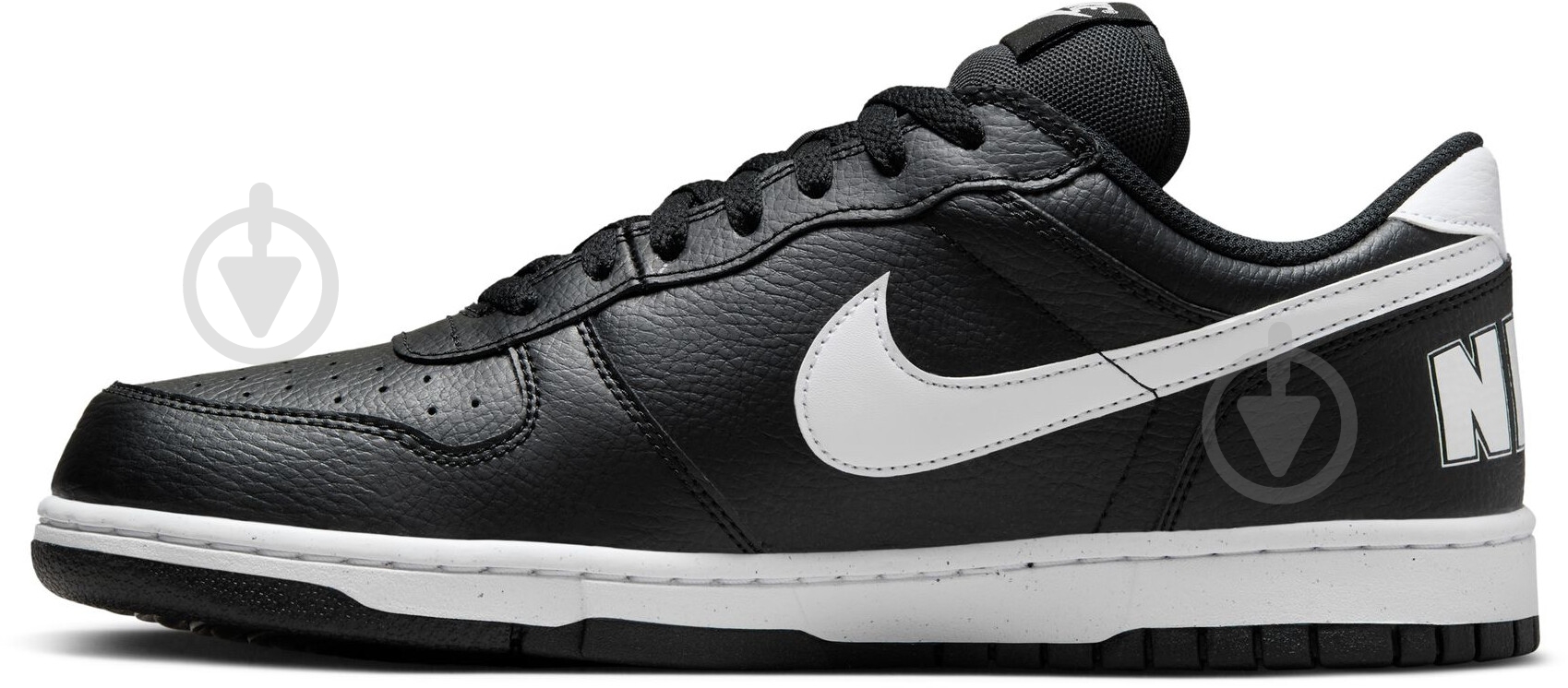 Кросівки чоловічі демісезонні Nike BIG NIKE LOW 355152-016 р.44 чорні - фото 4 Кросівки чоловічі демісезонні Nike BIG NIKE LOW 355152-016 р.44 чорні - фото 4