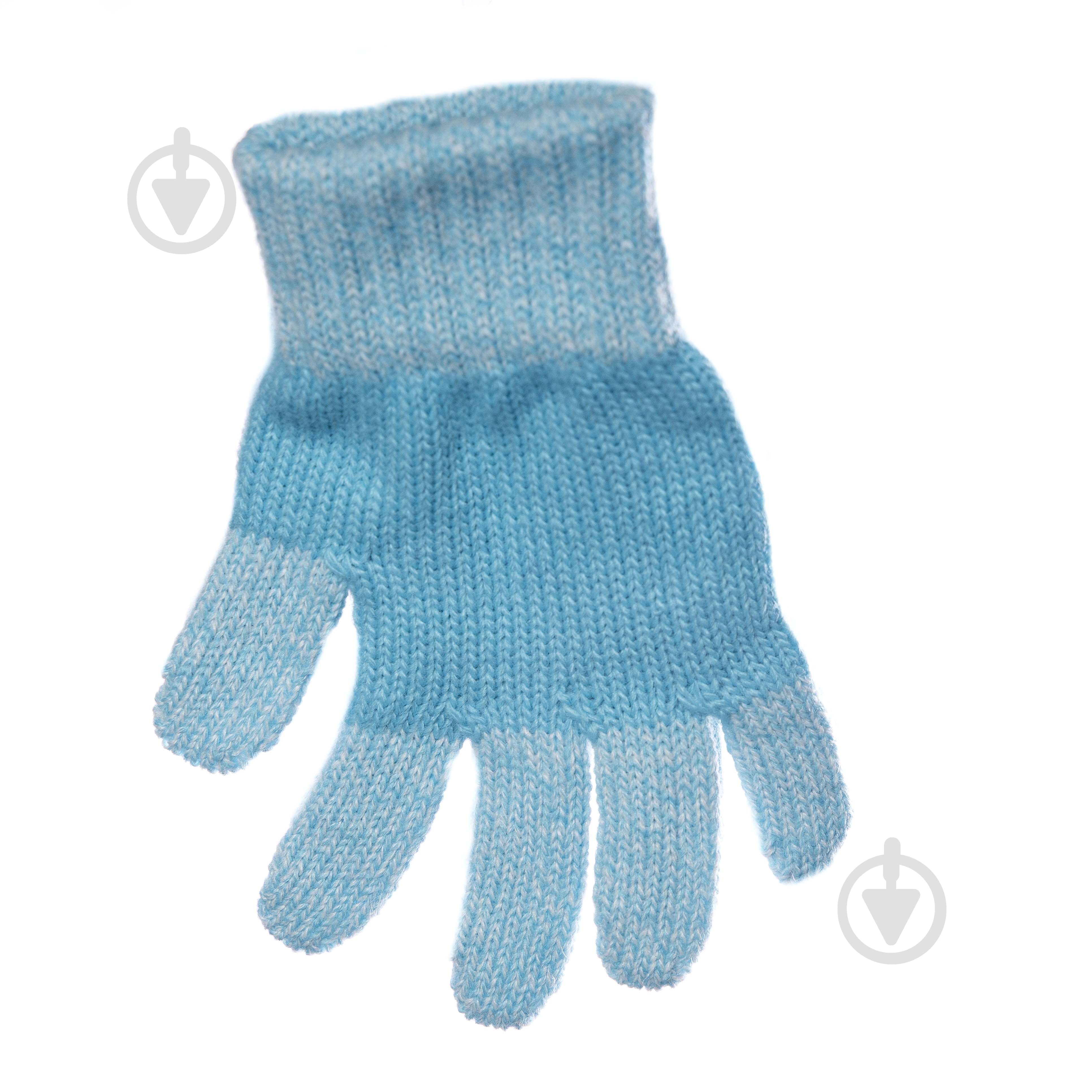 Варежки ДАЙС Lukas р.14 голубой - фото 1