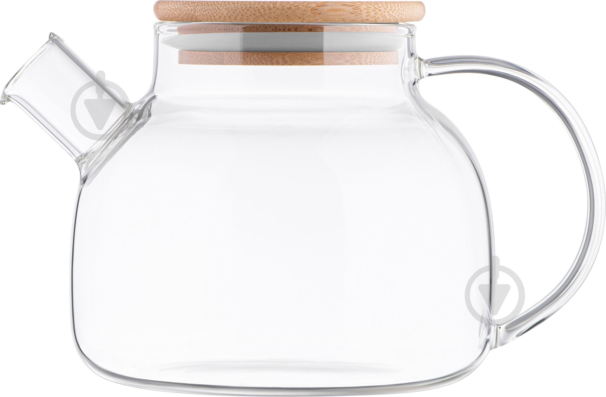 Чайник заварювальний Ardesto Gemini 1000 мл прозорий AR3010GBM - фото 1