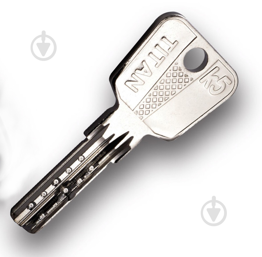 Цилиндр DOM-TITAN ключ-половинка 80 мм никель K5 70-10 MN - фото 3 Цилиндр DOM-TITAN ключ-половинка 80 мм никель K5 70-10 MN - фото 3