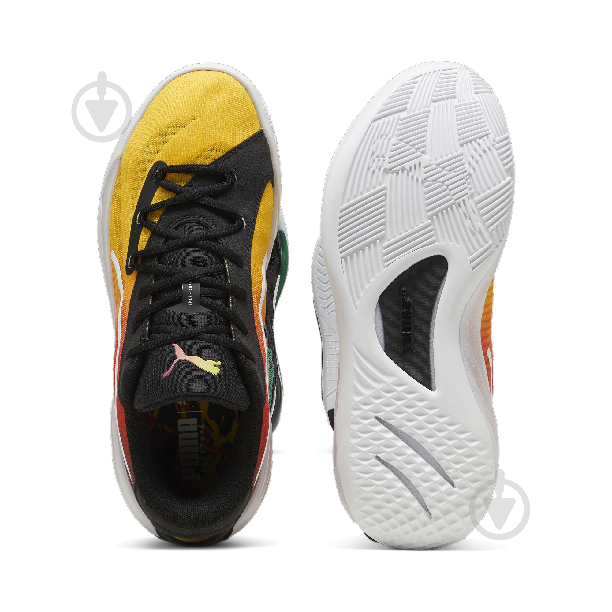 Кроссовки мужские Puma ALL-PRO NITRO SHOWTIME 30989001 р.47 разноцветные - фото 6