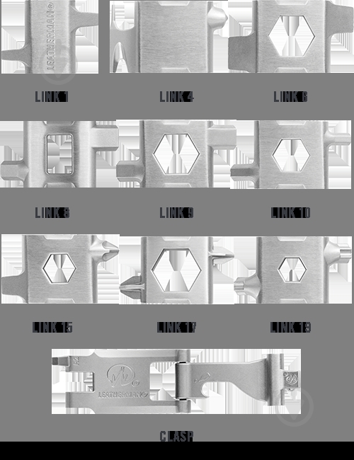 Мультитул Leatherman TREAD LT Stainless 832431 - фото 6