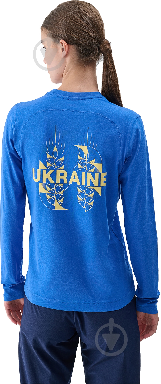 Футболка 4F 4FOSS24TLONF425-33S р.XS синій - фото 2 Футболка 4F 4FOSS24TLONF425-33S р.XS синій - фото 2