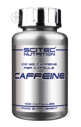 Энергетический напиток Scitec Nutrition Caffeine 100 капс. - фото 1