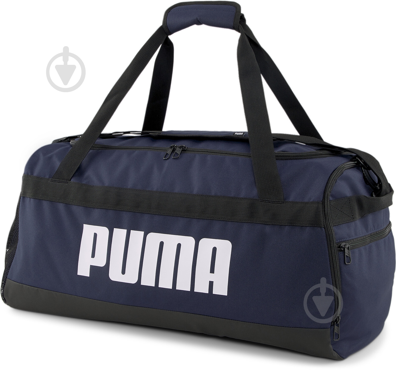 Сумка Puma CHALLENGER DUFFEL BAG M 07953102 58 л синій - фото 1 Сумка Puma CHALLENGER DUFFEL BAG M 07953102 58 л синій - фото 1