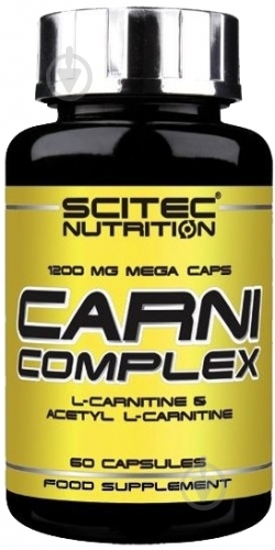Карнитин Scitec Nutrition Carni Complex 60 капс. - фото 1 Карнитин Scitec Nutrition Carni Complex 60 капс. - фото 1