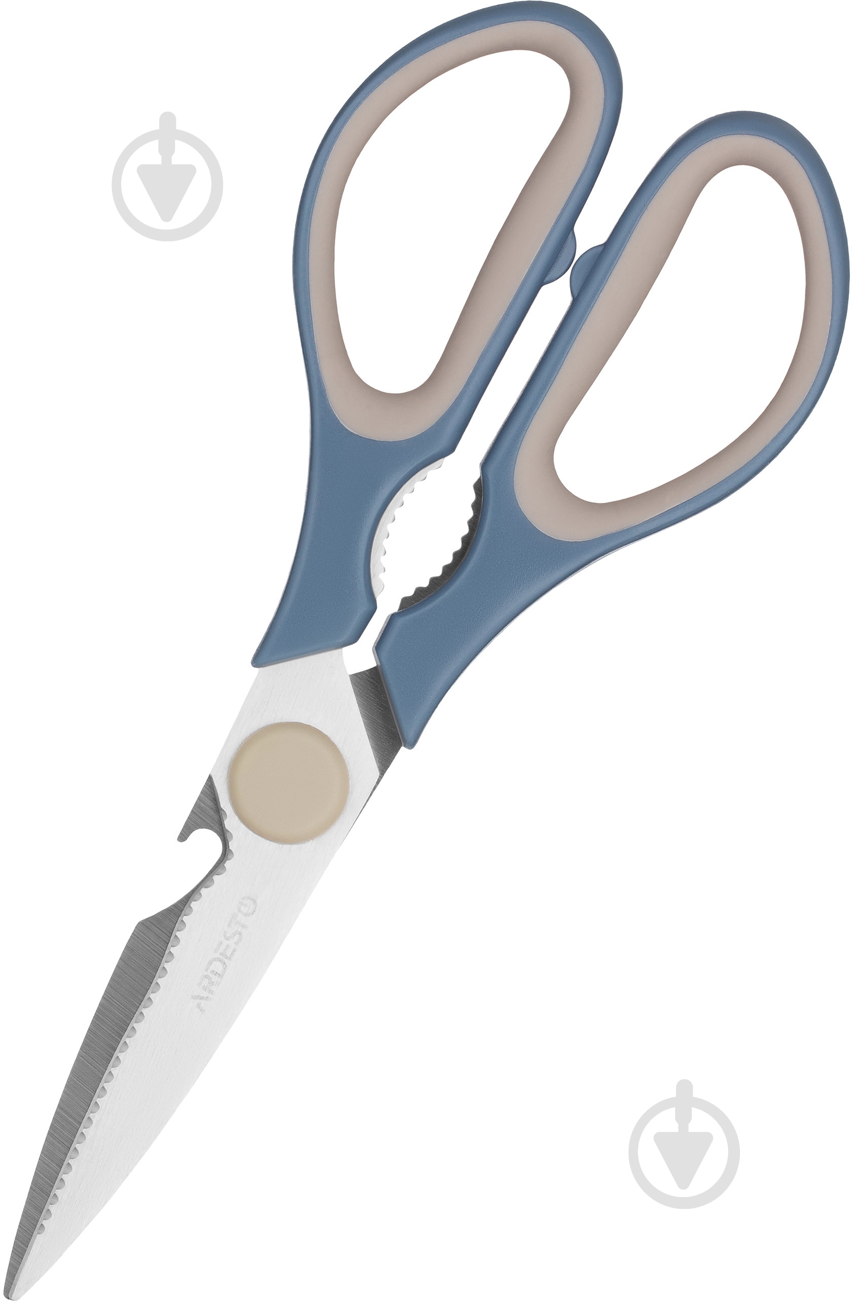 Ножницы универсальные Ardesto Gemini 21 см серо-голубые AR2125B - фото 2 Ножницы универсальные Ardesto Gemini 21 см серо-голубые AR2125B - фото 2