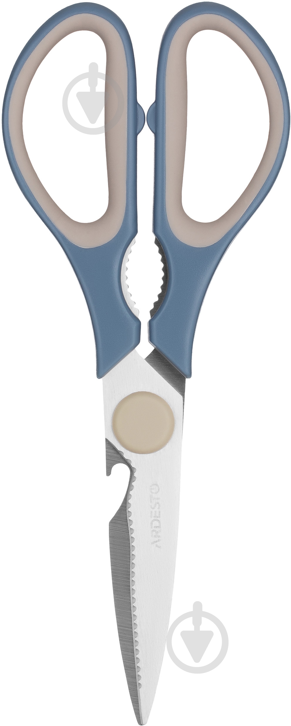 Ножницы универсальные Ardesto Gemini 21 см серо-голубые AR2125B - фото 3 Ножницы универсальные Ardesto Gemini 21 см серо-голубые AR2125B - фото 3