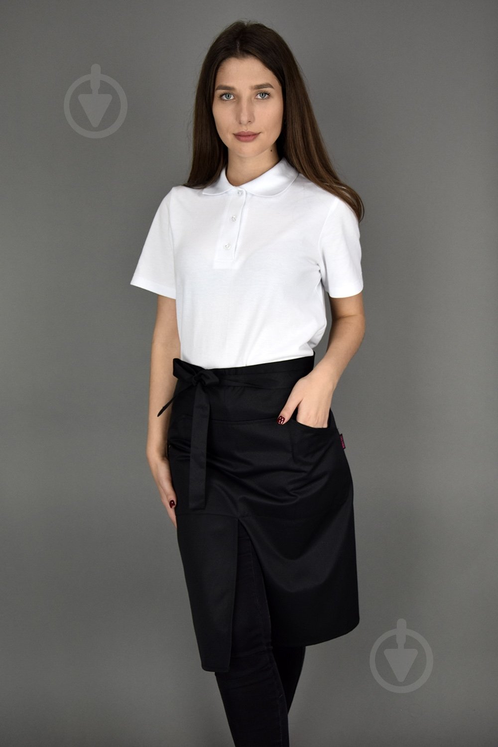 Фартук от пояса Lux-Form Р142536 р. универсальный черный - фото 1