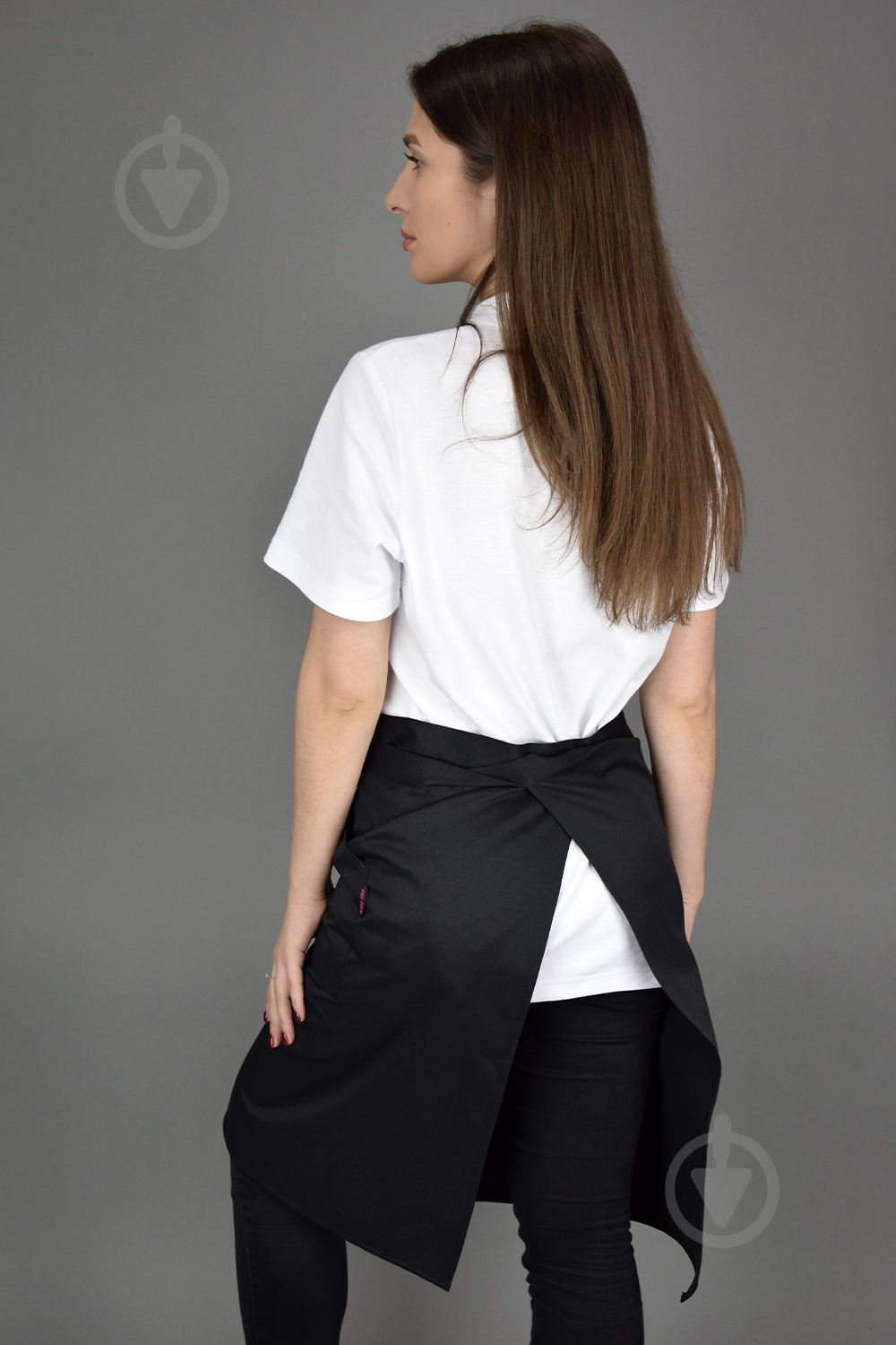 Фартук от пояса Lux-Form Р142536 р. универсальный черный - фото 3