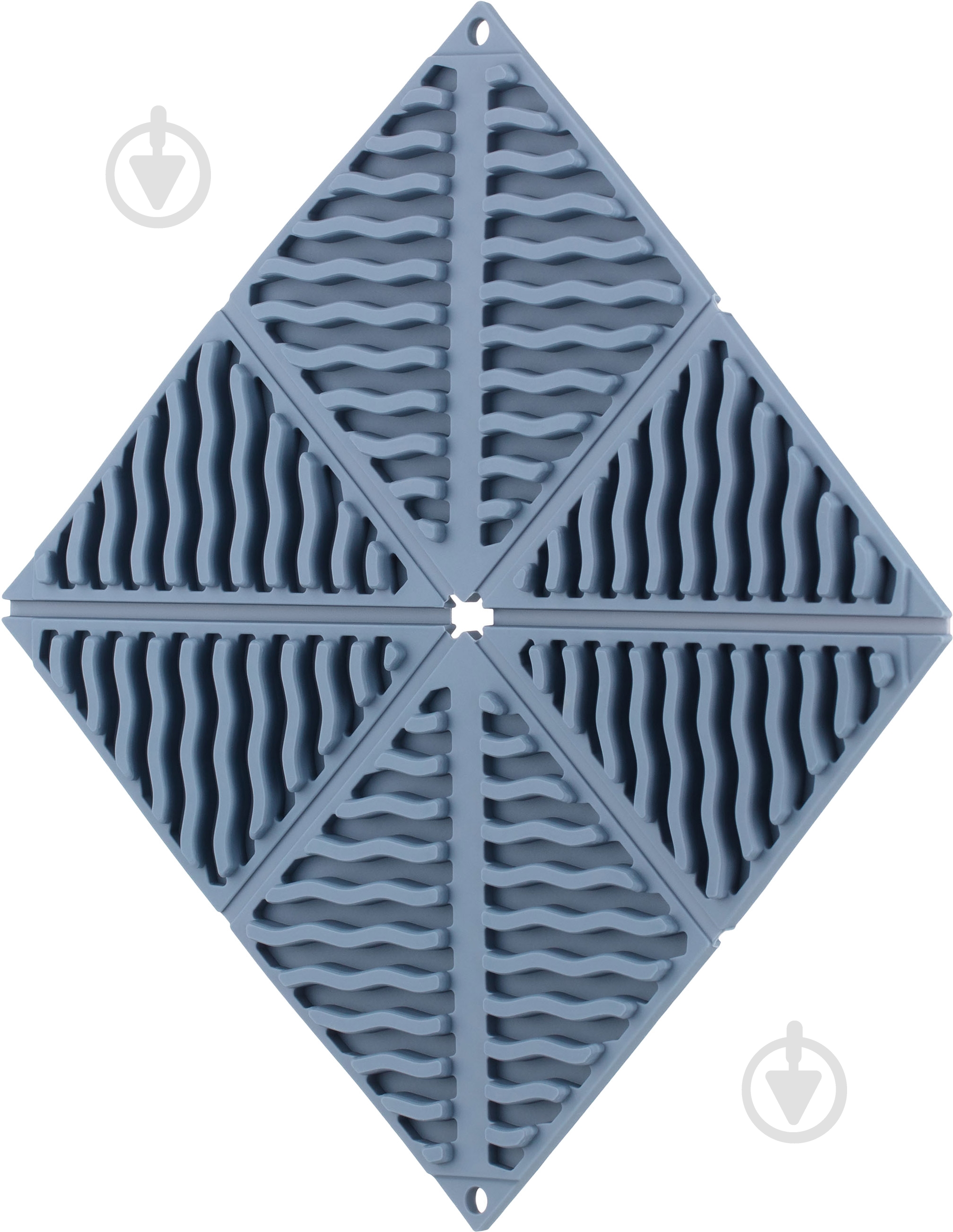 Підставка під гаряче Ardesto Gemini 16,5х16,5х1,7 см синя AR4012B - фото 1 Підставка під гаряче Ardesto Gemini 16,5х16,5х1,7 см синя AR4012B - фото 1