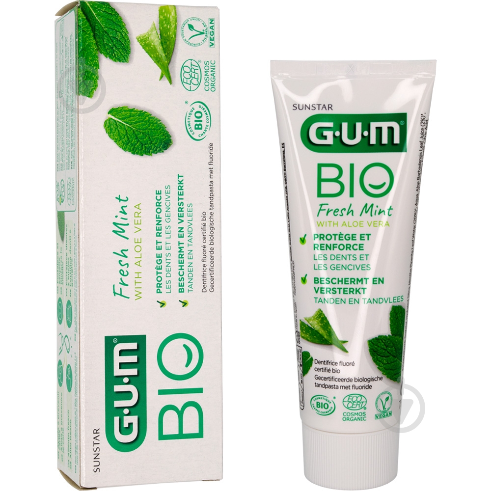 Паста-гель GUM Bio 75 мл - фото 1 Паста-гель GUM Bio 75 мл - фото 1