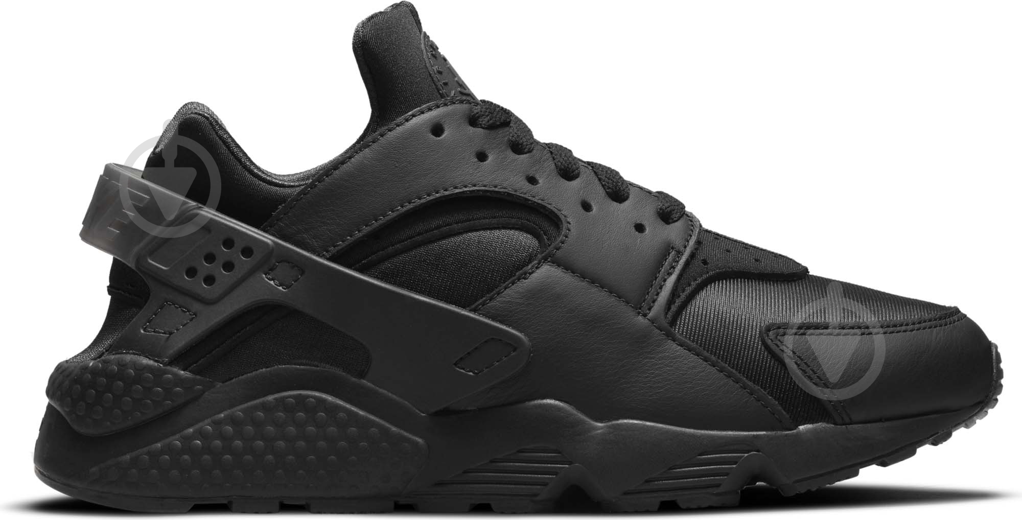 Кроссовки мужские демисезонные Nike AIR HUARACHE DD1068-002 р.41 черные - фото 3