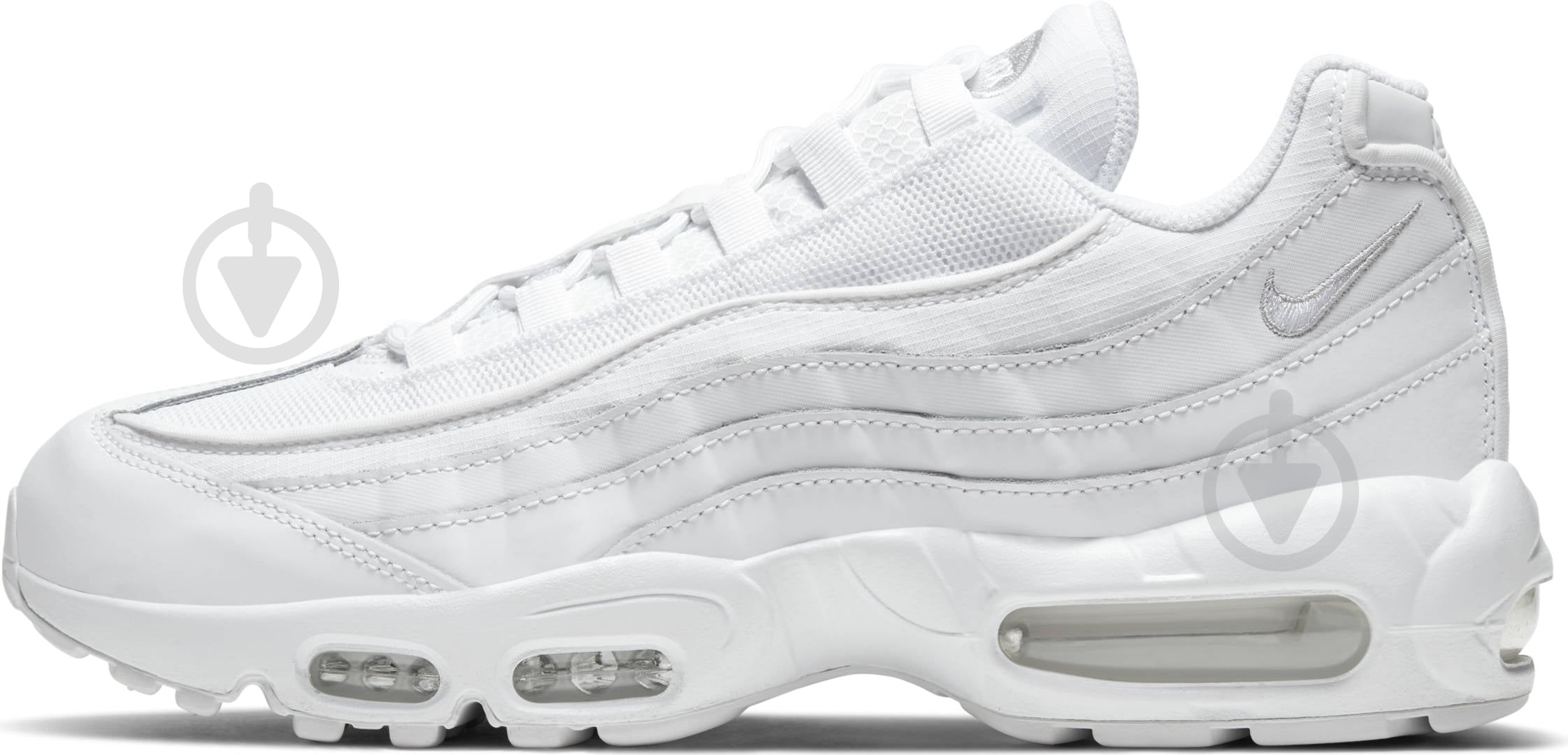 Кросівки чоловічі весняні Nike AIR MAX 95 ESSENTIAL CT1268-100 р.44 білі - фото 5 Кросівки чоловічі весняні Nike AIR MAX 95 ESSENTIAL CT1268-100 р.44 білі - фото 5