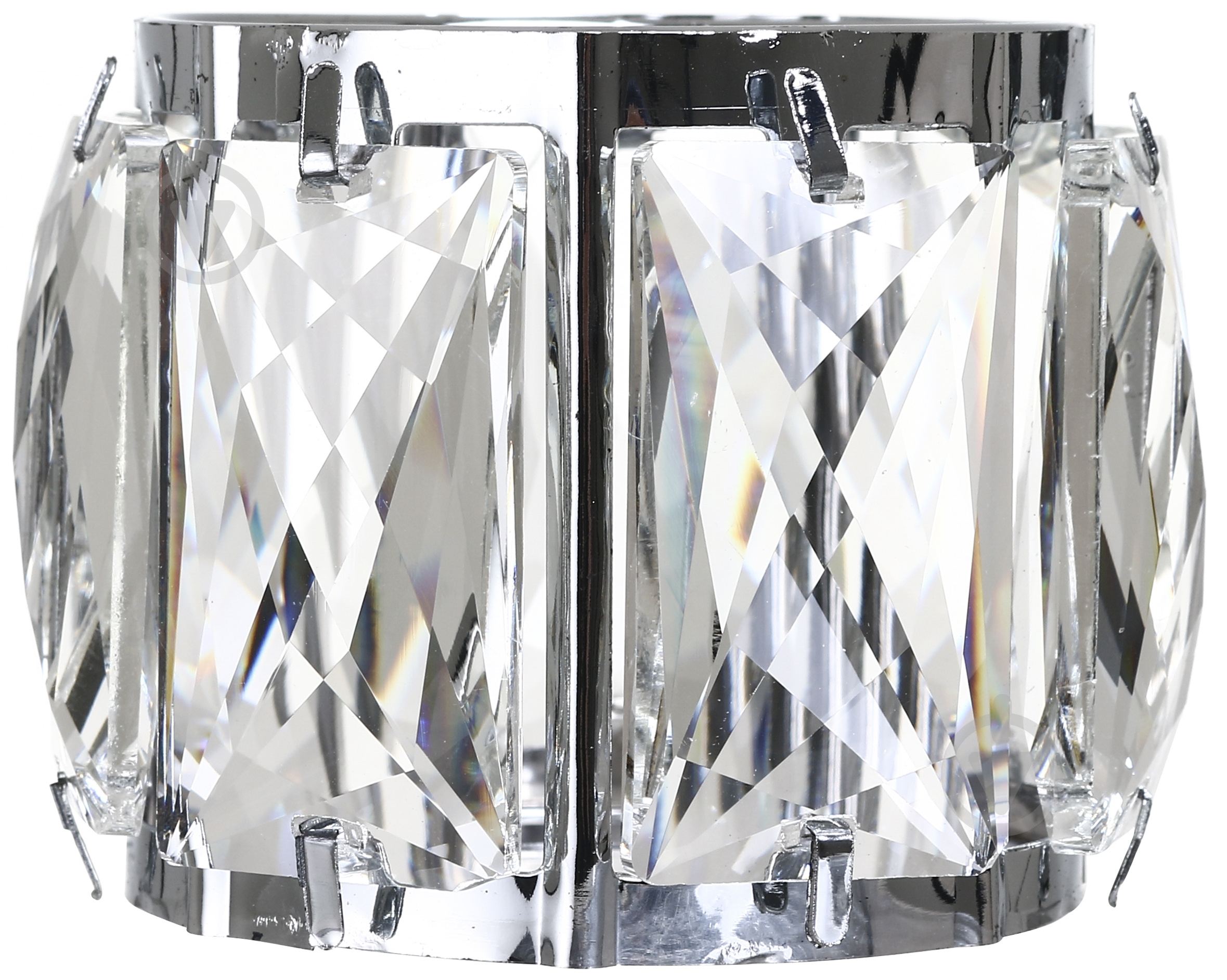 Плафон Accento lighting ALIN-Geneva-glass прозоро-сріблястий - фото 2 Плафон Accento lighting ALIN-Geneva-glass прозоро-сріблястий - фото 2