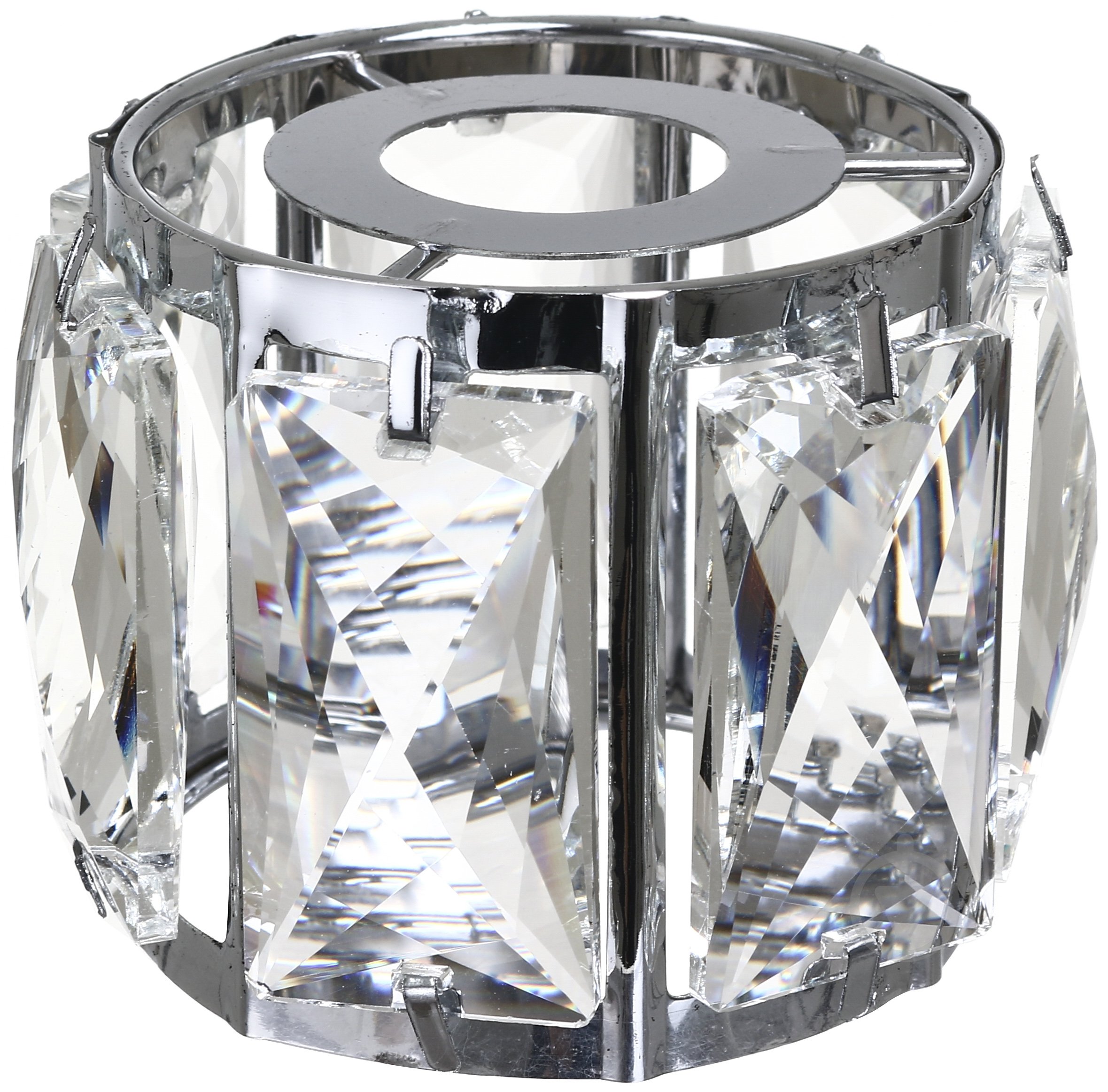 Плафон Accento lighting ALIN-Geneva-glass прозоро-сріблястий - фото 3 Плафон Accento lighting ALIN-Geneva-glass прозоро-сріблястий - фото 3