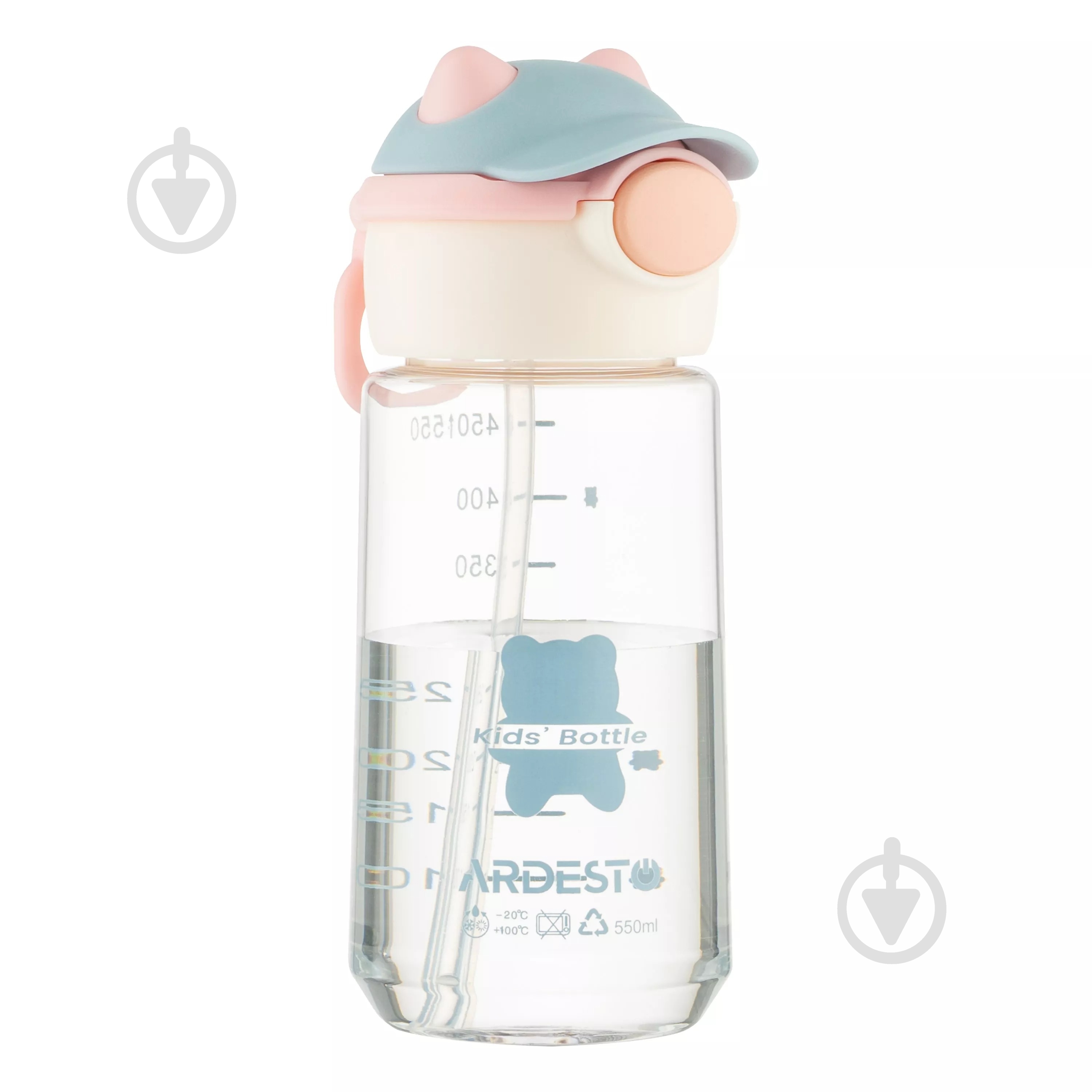 Бутылка для воды Ardesto Bear 550 мл AR2255BB - фото 2