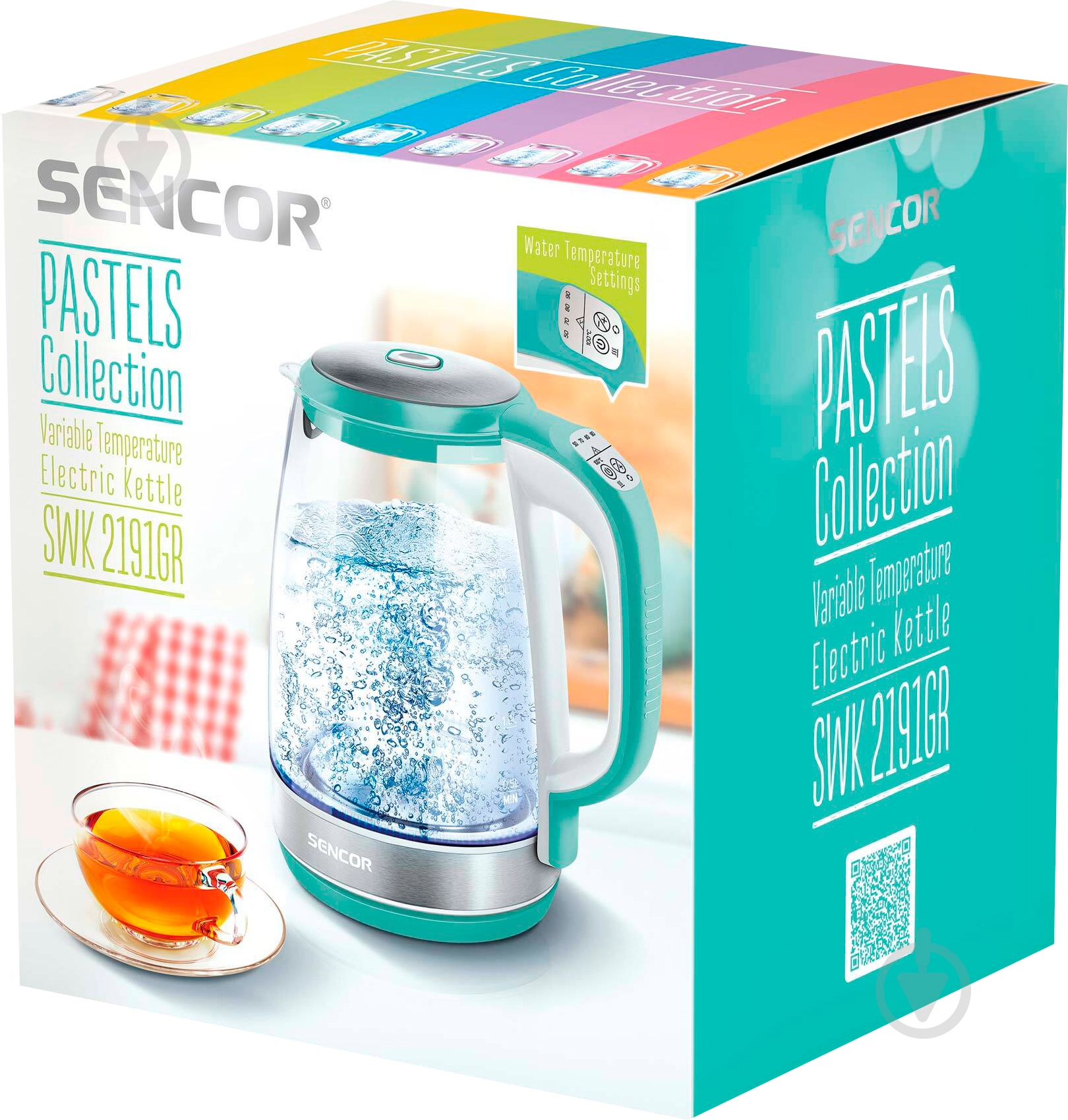 Электрочайник Sencor SWK 2191 GR (SWK2191GR) - фото 9