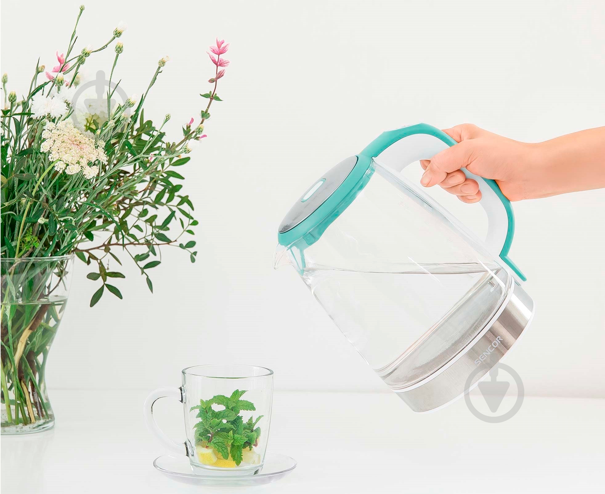 Электрочайник Sencor SWK 2191 GR (SWK2191GR) - фото 8