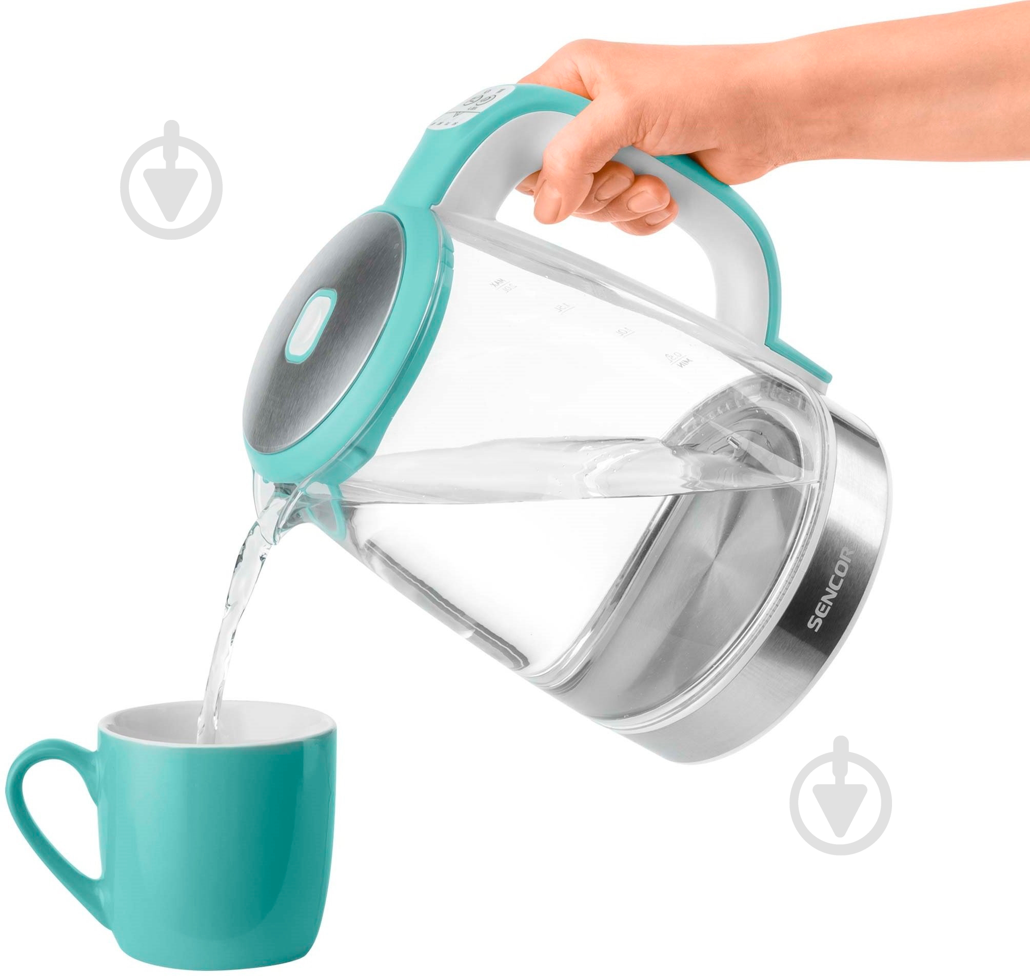 Электрочайник Sencor SWK 2191 GR (SWK2191GR) - фото 7