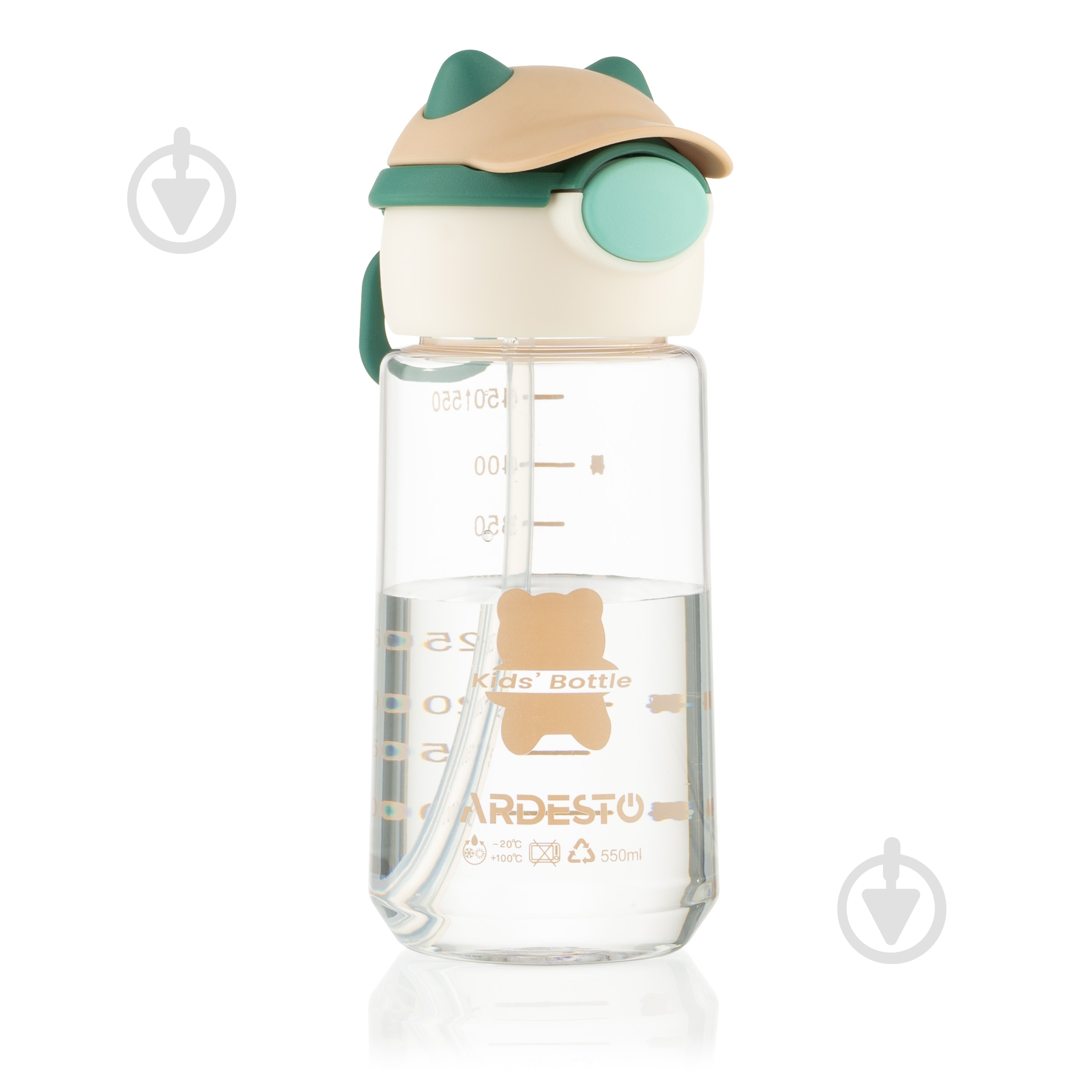Бутылка для воды Ardesto Bear 550 мл AR2255BE - фото 7