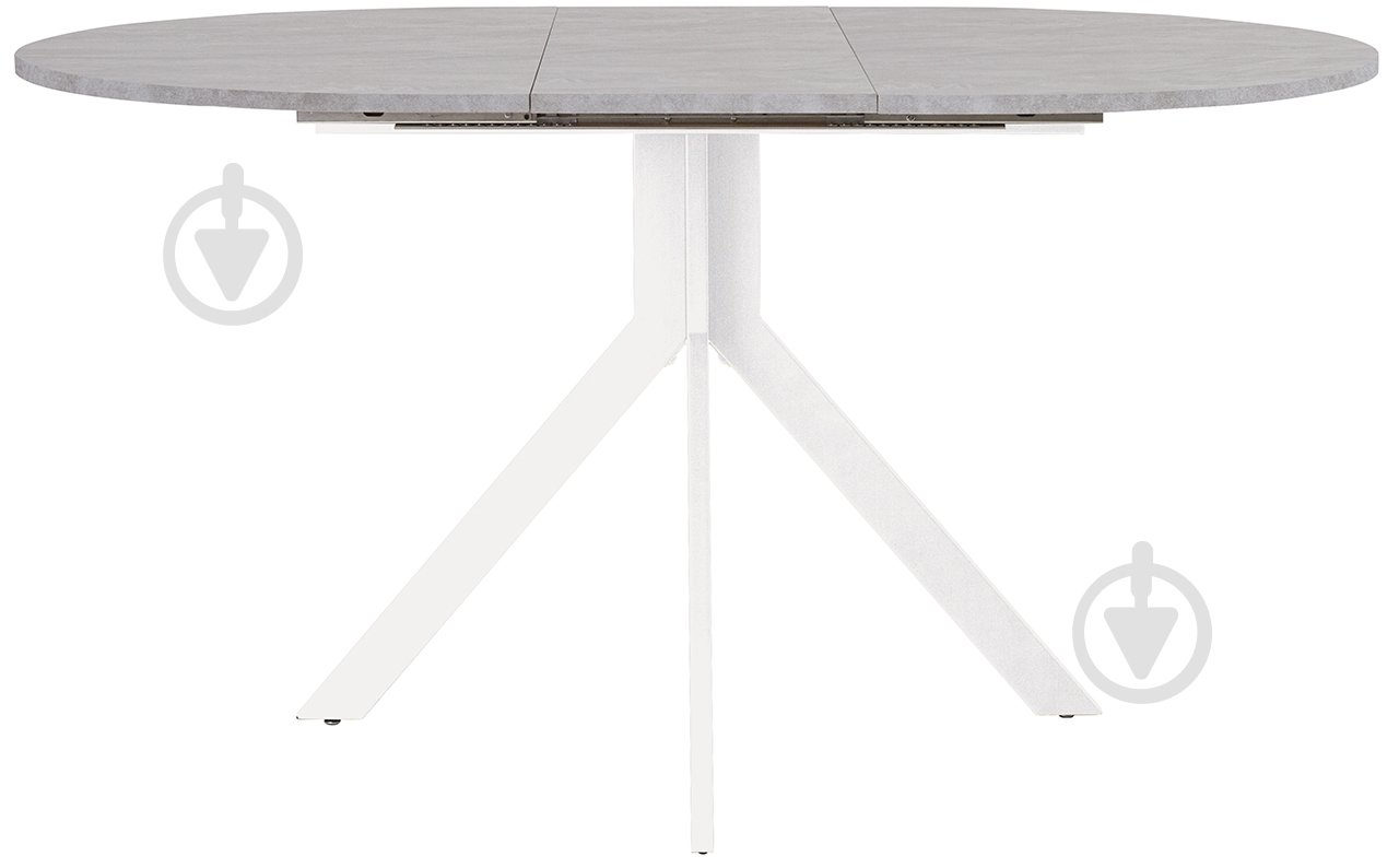Стол обеденный Nowy Styl ARGON LOFT WHITE (18) 1100/1420*900 (CH) 1100х900х745 белый/бетон - фото 1