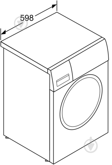 Пральна машина Bosch WGA254X0ME - фото 11