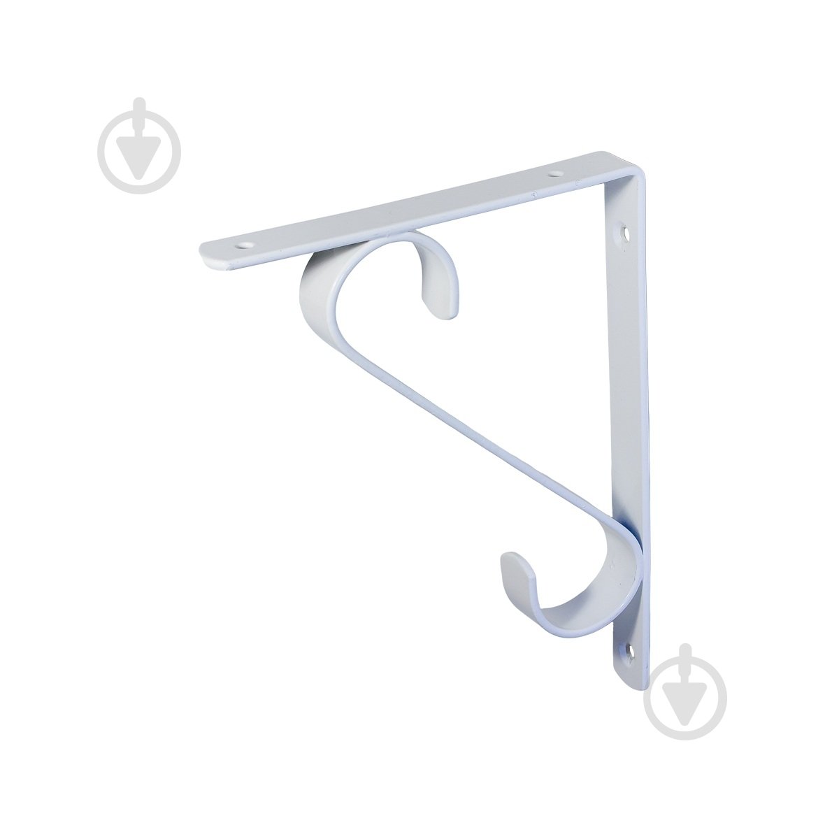 Кронштейн Larvij L7642WH Прованс 150x200 мм білий - фото 1