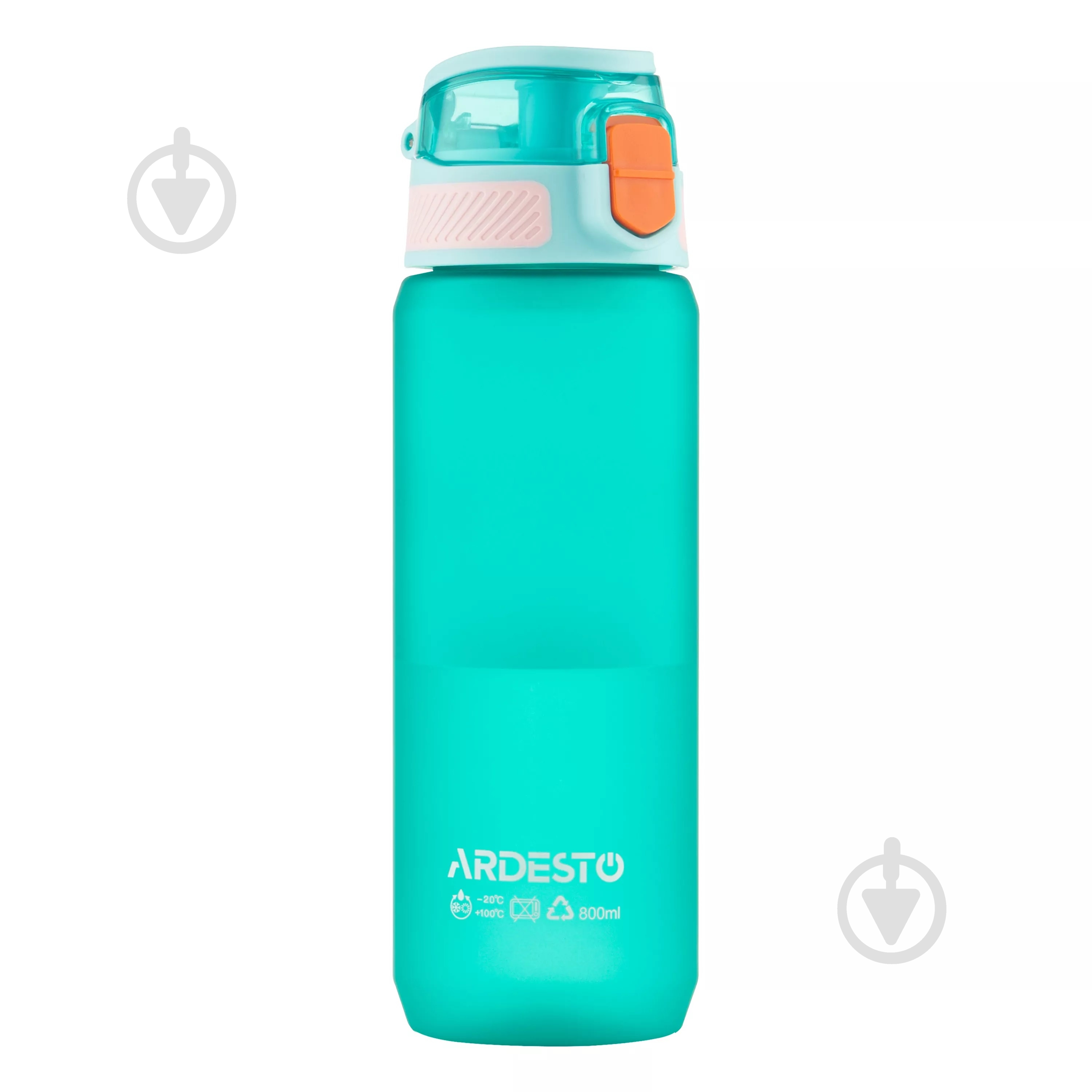 Пляшка для води ARDESTO Matte 800 мл блакитна AR2281MB - фото 1