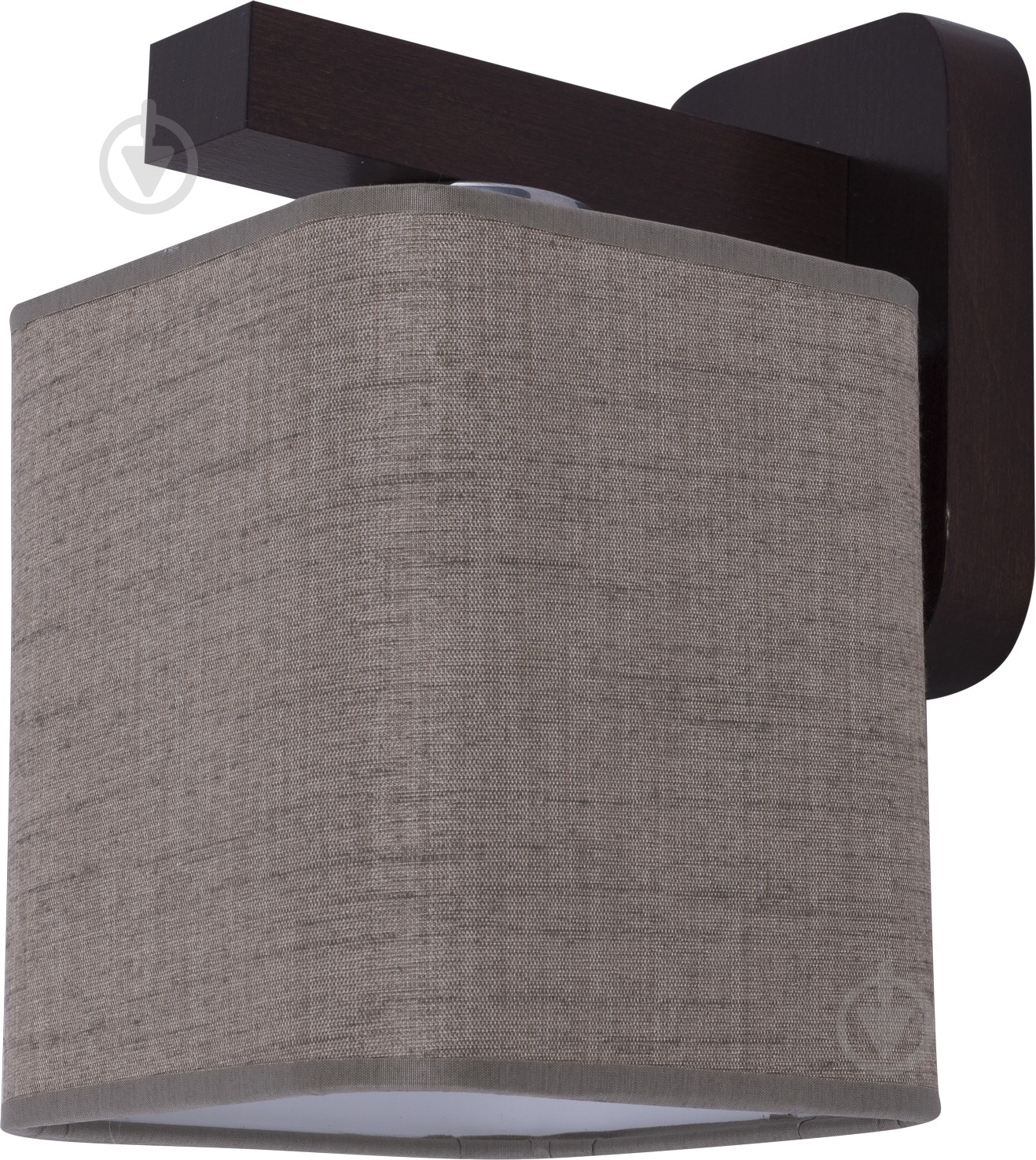 Бра TK Lighting Nadia 1x60 Вт E27 венге/лен 2658 - фото 1