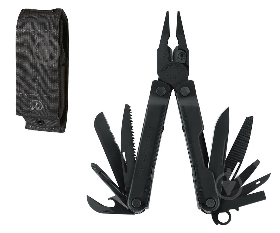 Мультитул Leatherman Rebar Black (чохол Molle), 17 инструментов 831563 - фото 6 Мультитул Leatherman Rebar Black (чохол Molle), 17 инструментов 831563 - фото 6