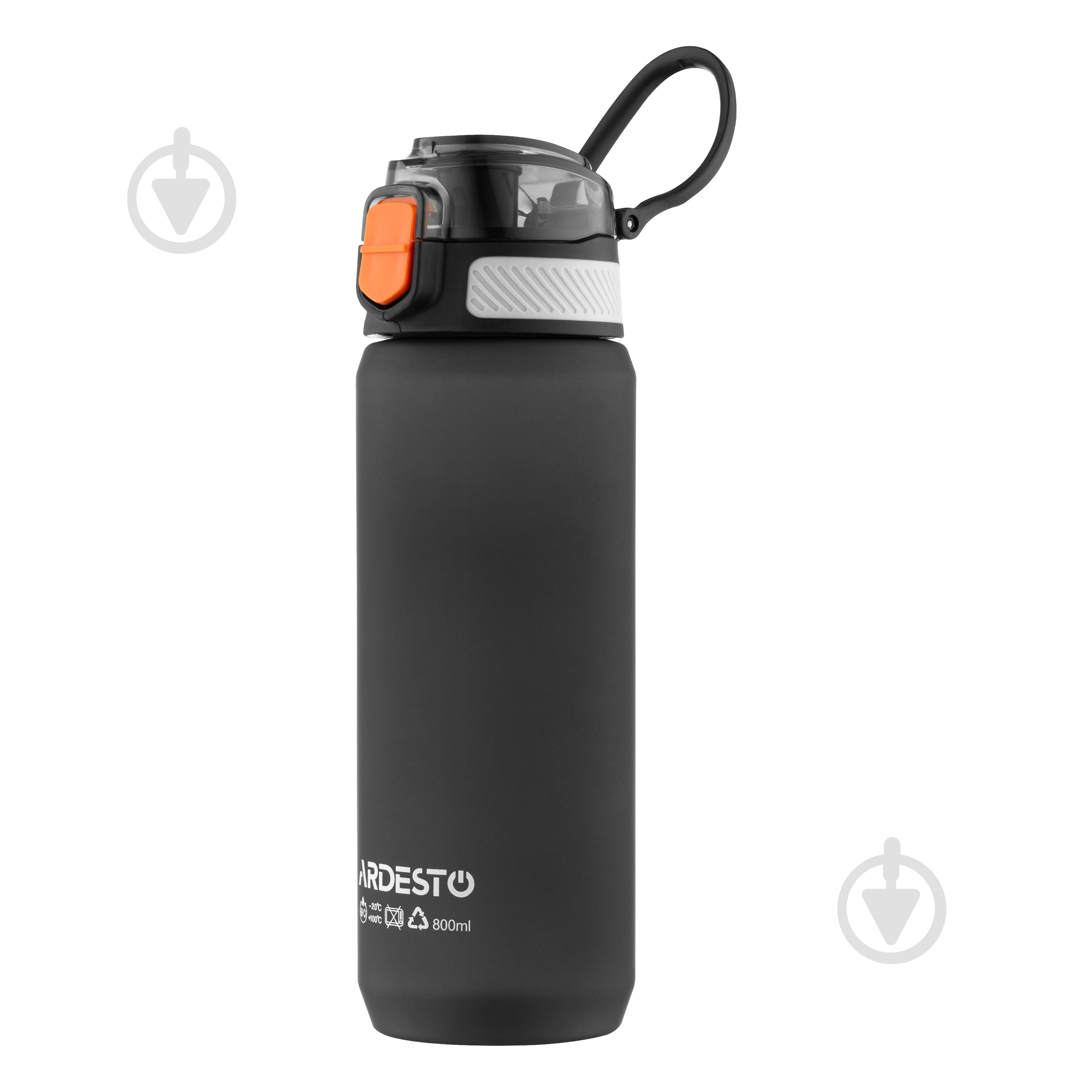 Бутылка для воды ARDESTO Matte 800 мл черная AR2281ML - фото 7