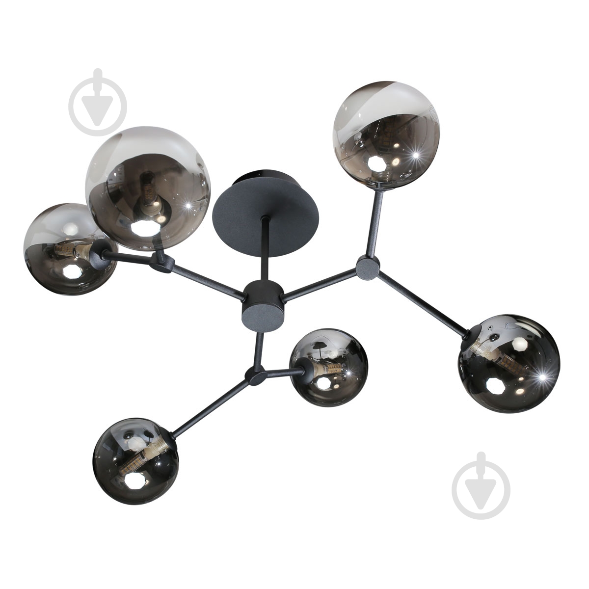 ВИТРИНА! Люстра LIGHT SET Malva 6xG9 черный - фото 1