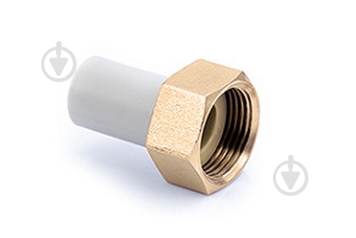 Муфта с накидной гайкой ВН Prawtech PP-R O25 x 1 ВР (P820025100) - фото 1