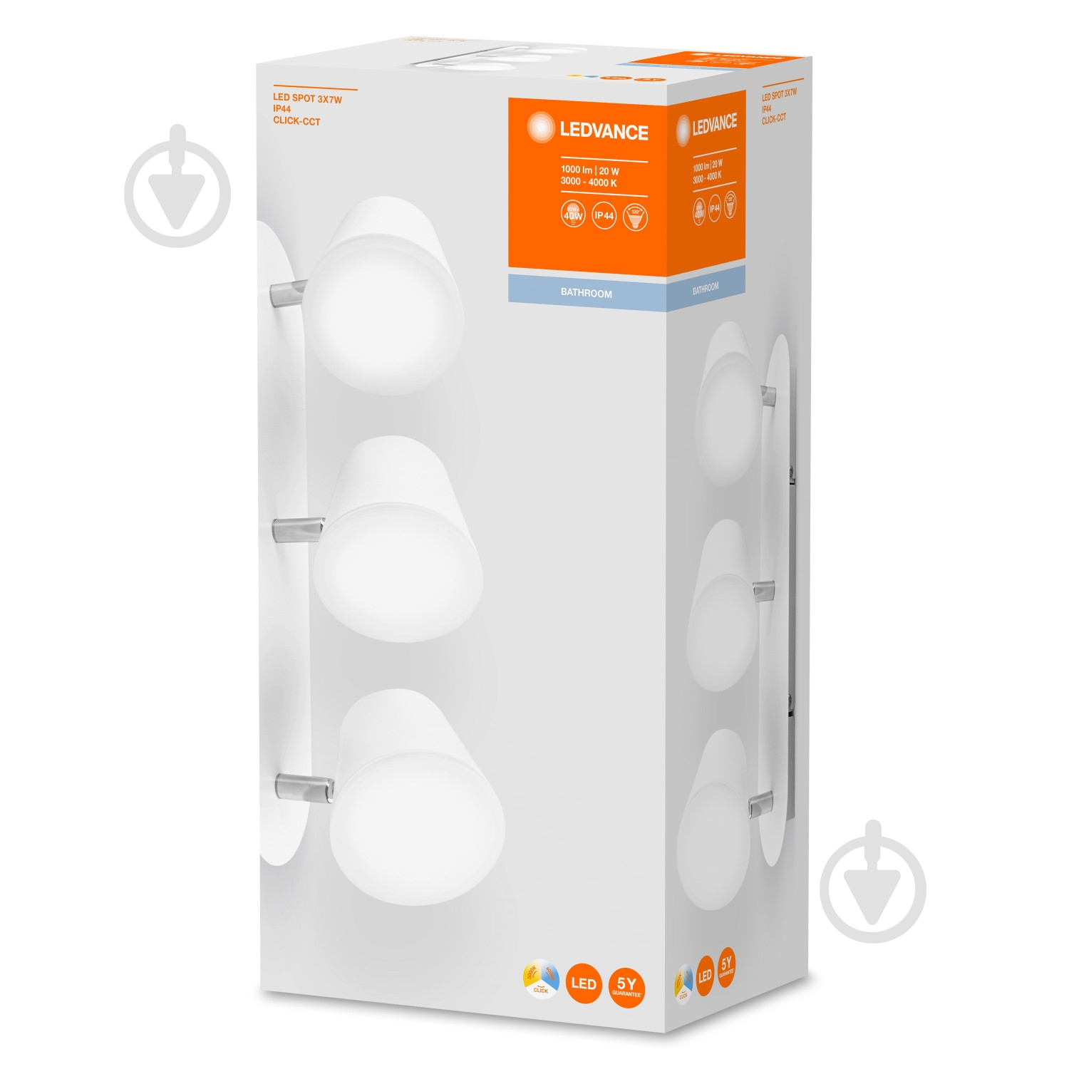 Спот Ledvance LED Click-CCT 3x7 Вт белый - фото 2 Спот Ledvance LED Click-CCT 3x7 Вт белый - фото 2