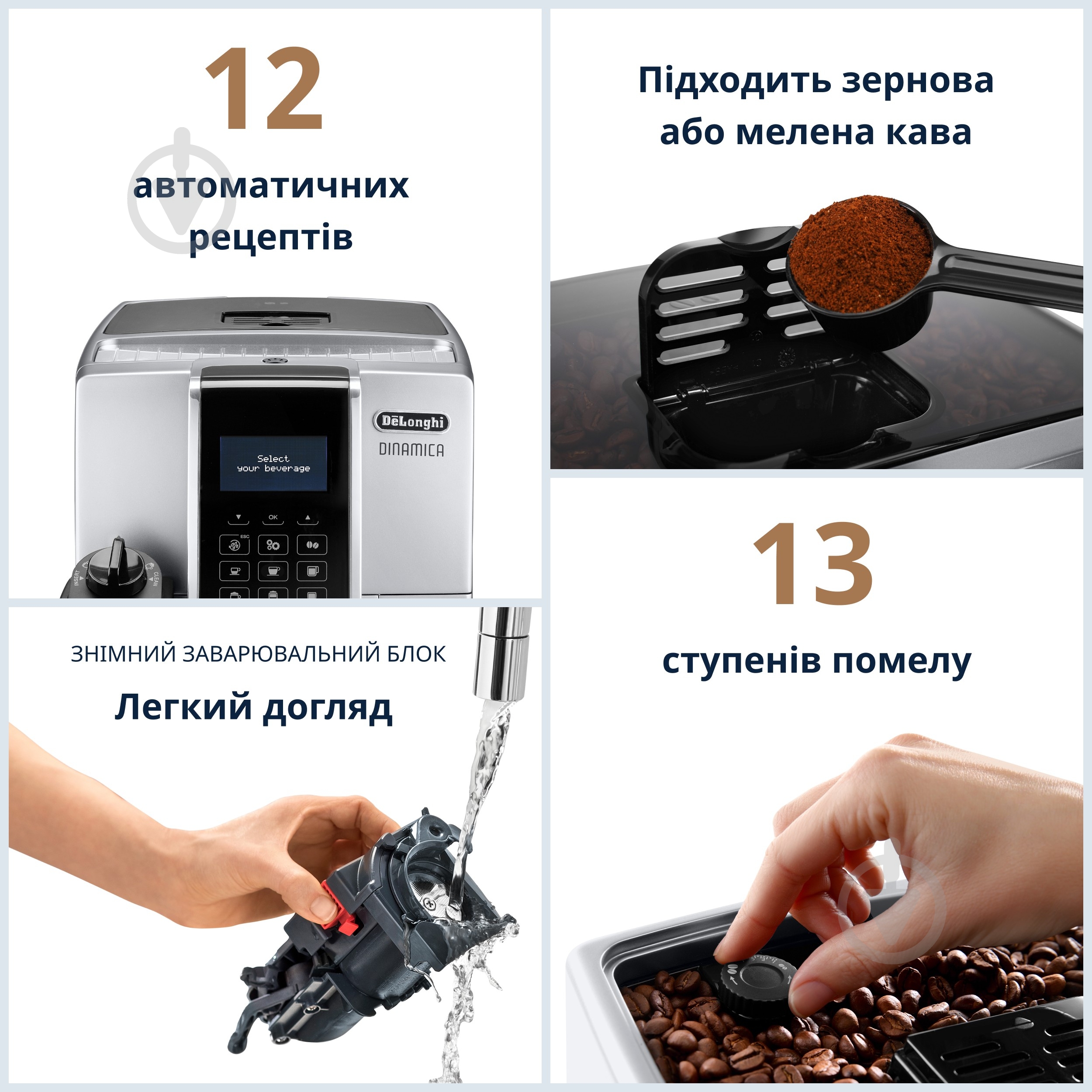 Кофемашина Delonghi ECAM350.75 - фото 3 Кофемашина Delonghi ECAM350.75 - фото 3