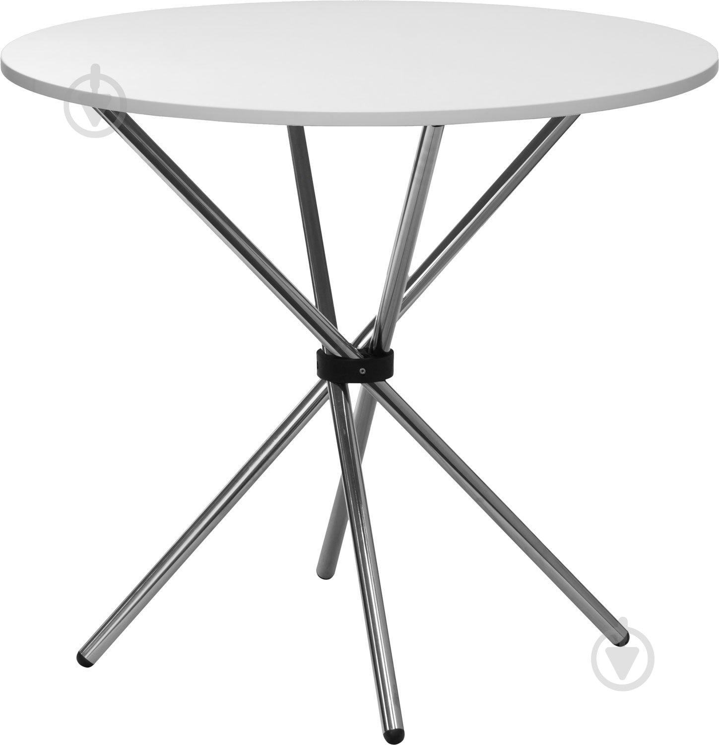 Стіл обідній Nowy Styl Aqua chrome бiлий - фото 1