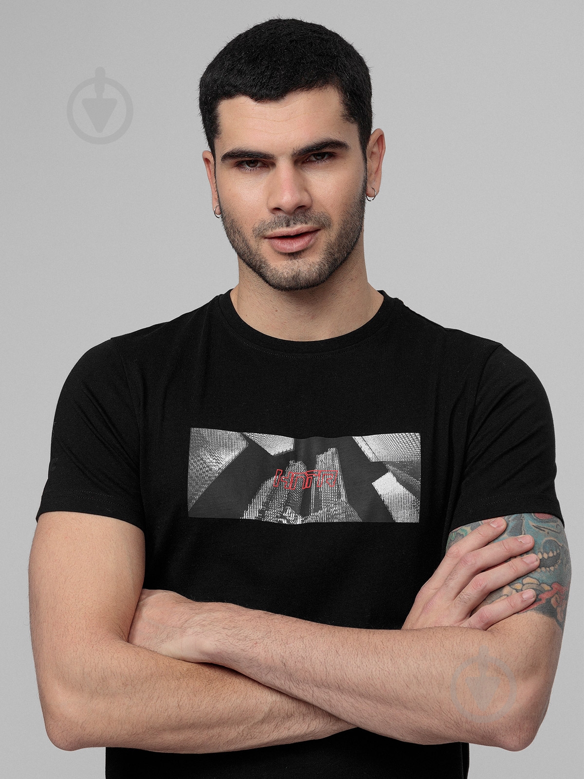 Футболка 4F D4L21-TSM202-20S р.L черный - фото 2