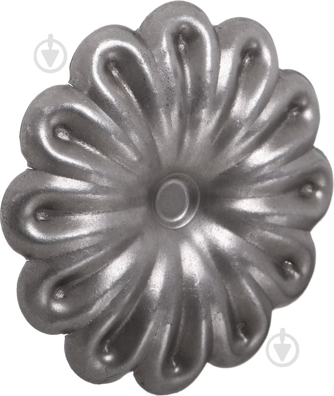 Цветок кованый средний d95 мм - фото 2