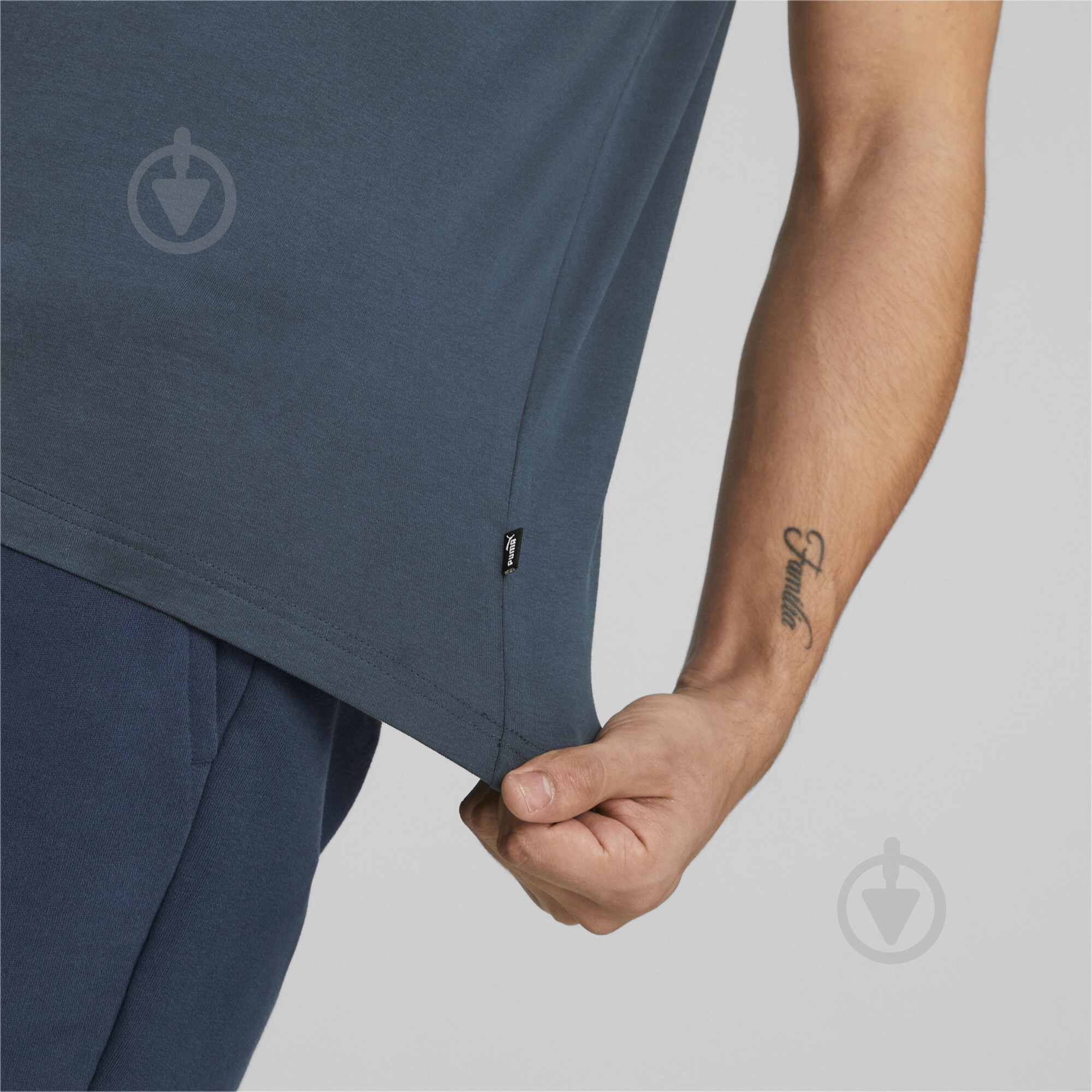 Футболка Puma ESS ELEVATED TEE 84988316 р.L зелений - фото 5