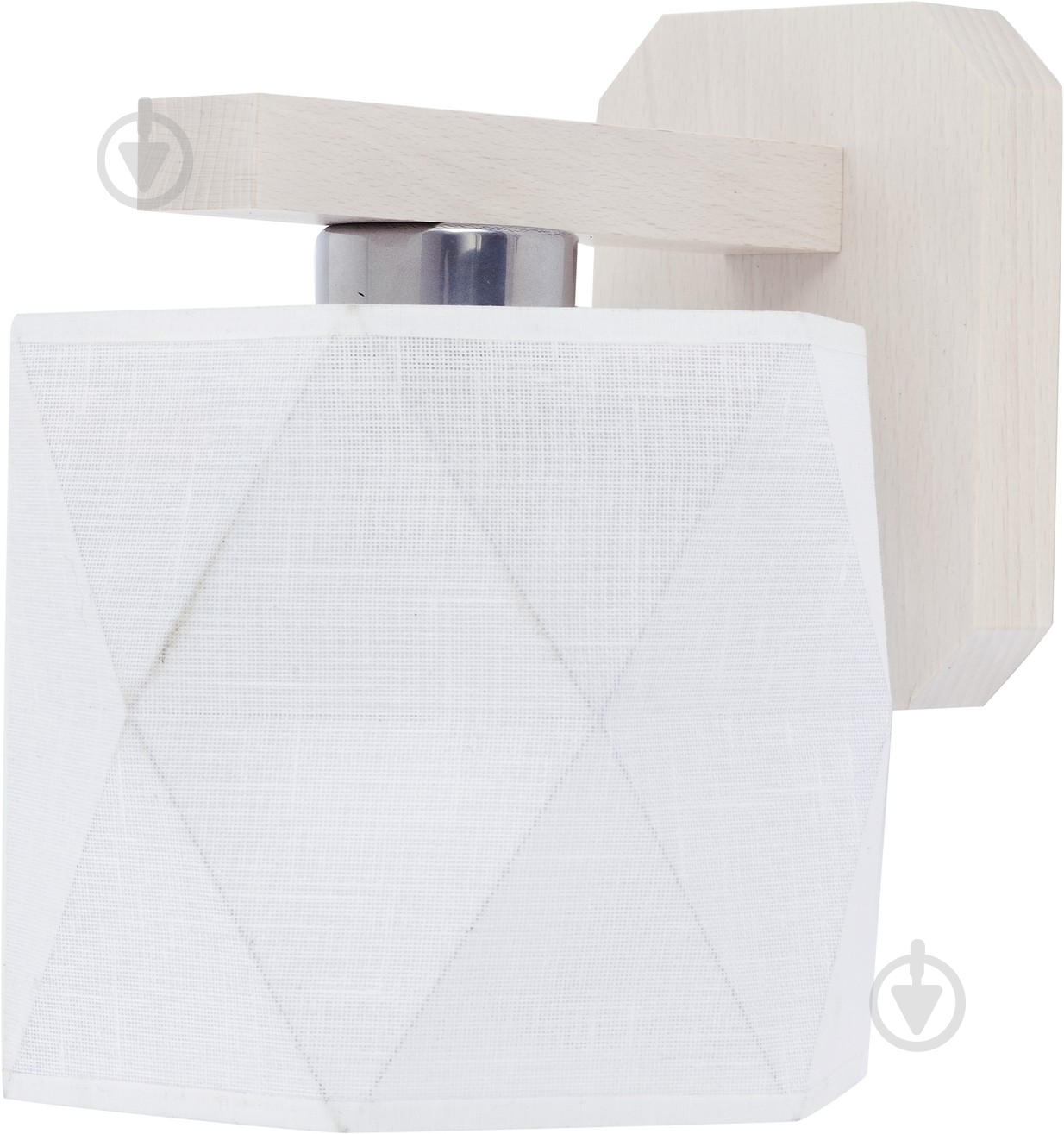 Бра TK Lighting Bruno 1x60 Вт E27 белый/дерево 1010 - фото 1 Бра TK Lighting Bruno 1x60 Вт E27 белый/дерево 1010 - фото 1