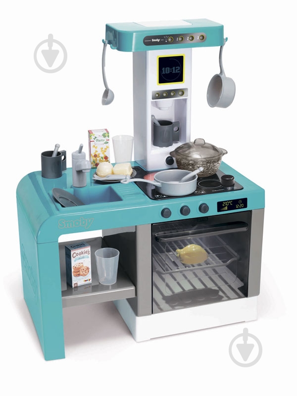 Кухня Smoby "Шеф" голубая 311409 - фото 1 Кухня Smoby "Шеф" голубая 311409 - фото 1