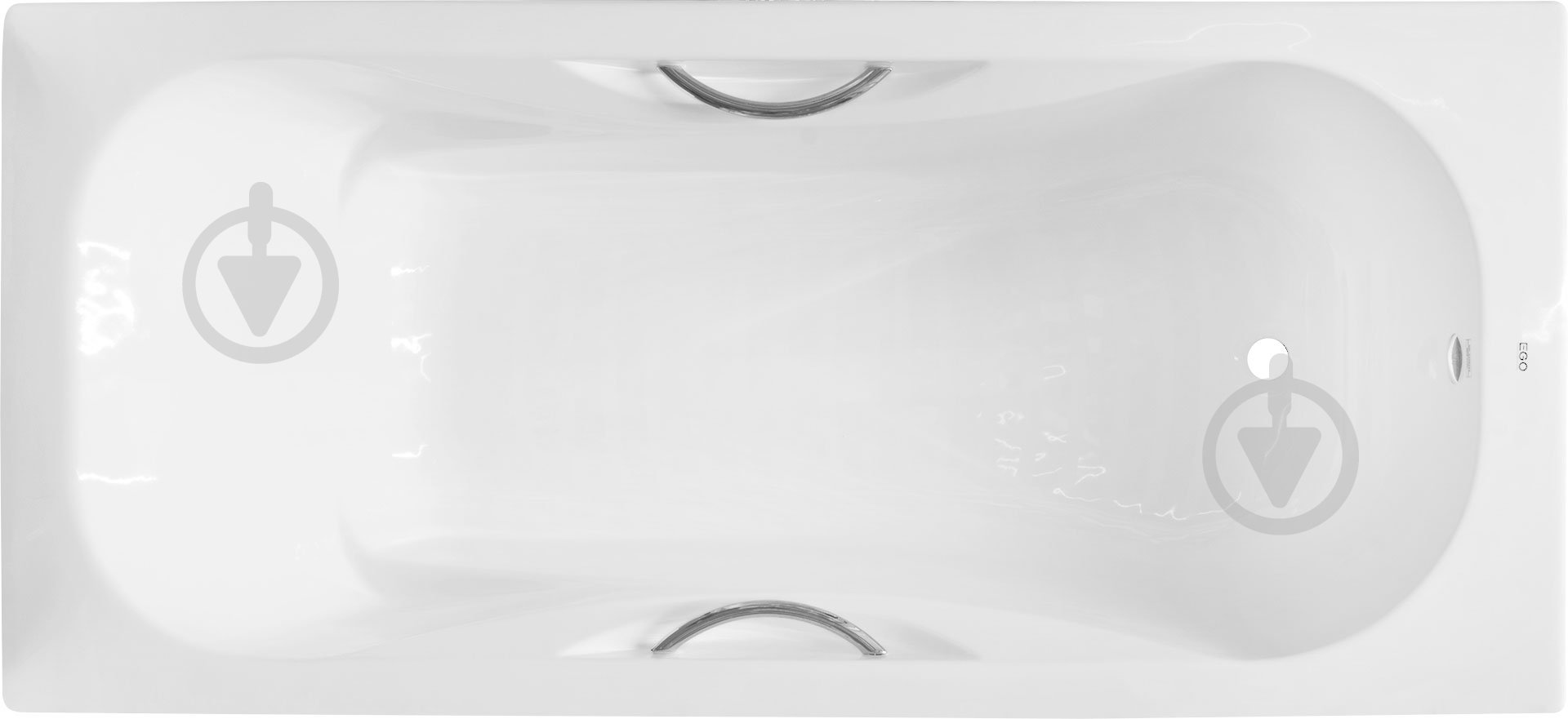 Ванна чугунная EGO Massi 170х75 см - фото 1