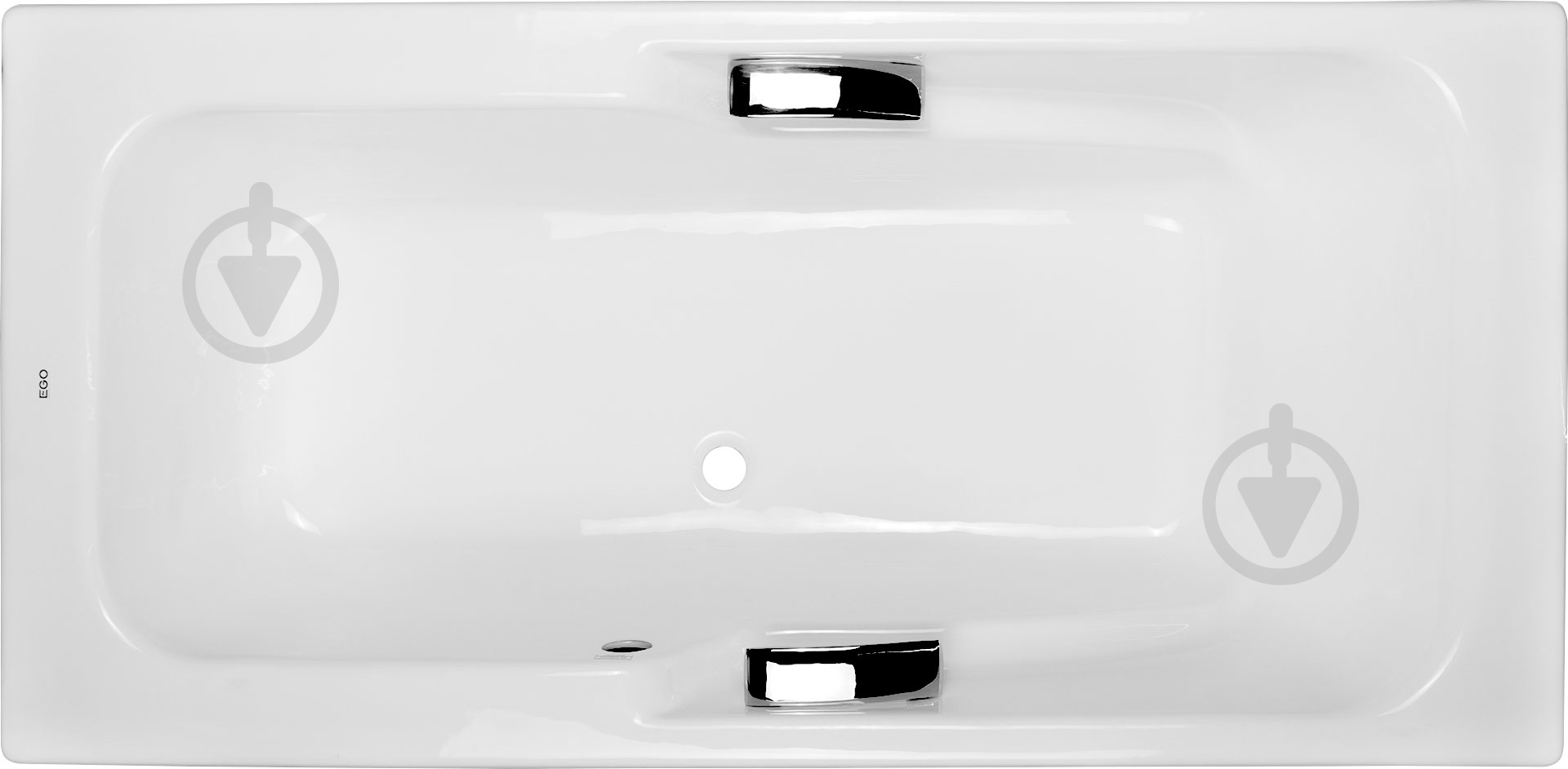 Ванна чугунная EGO Luara 170х80 см - фото 1